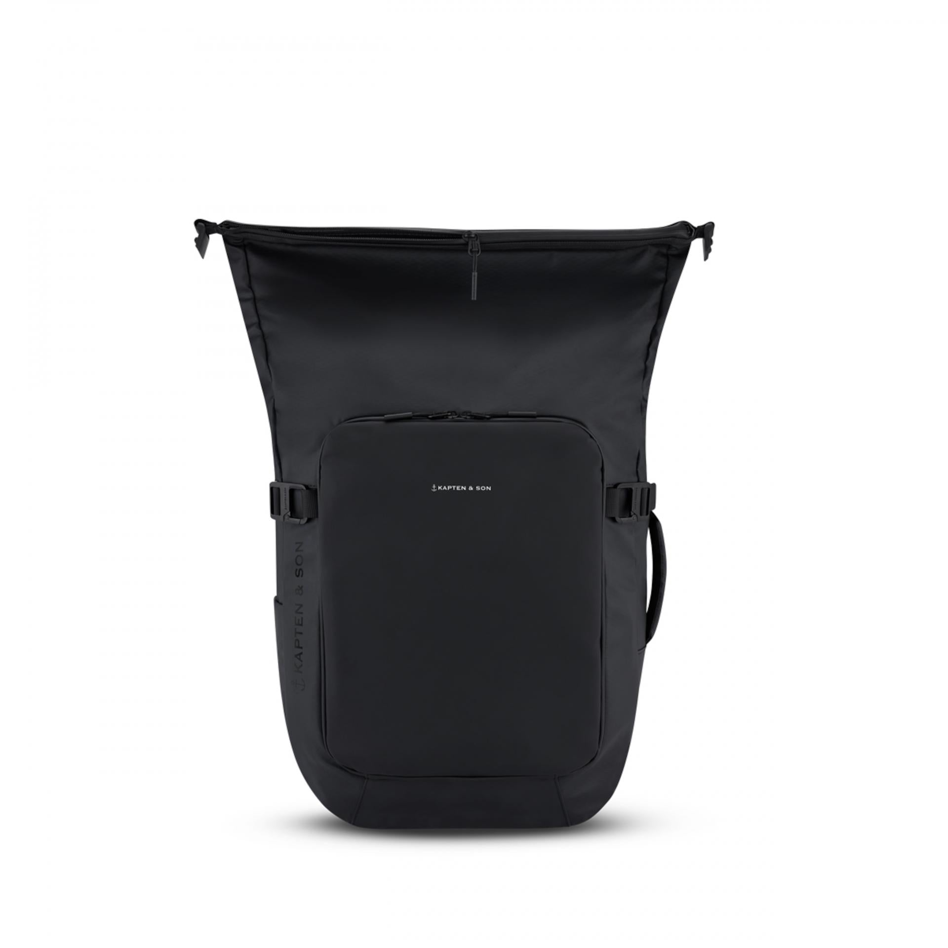Kapten and Son Rucksack LISBON ALL BLACK