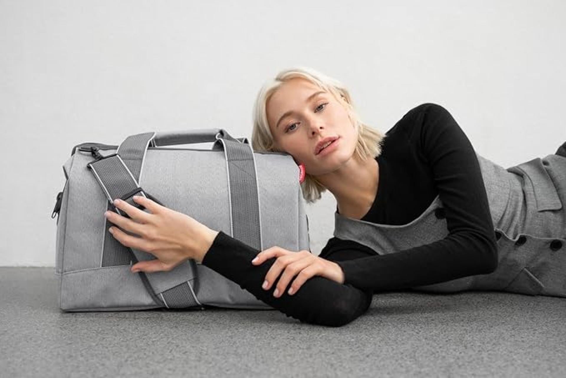 Reisenthel allrounder M herringbone grey