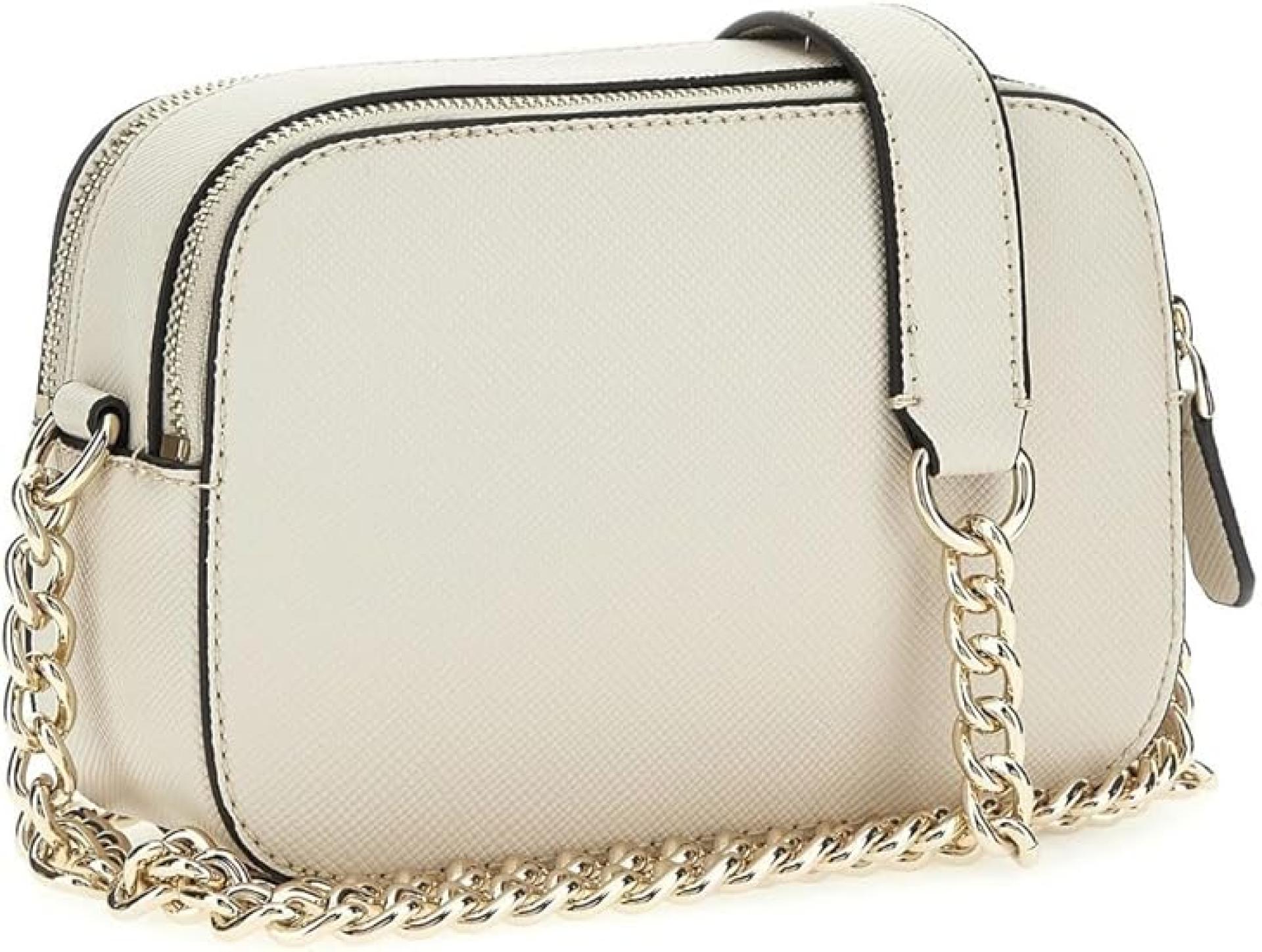 Guess Noelle Crossbody Camera Bag Bone