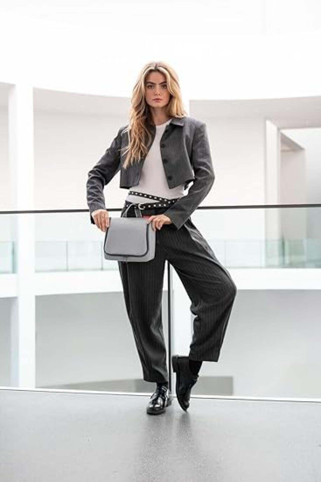 Reisenthel toiletbag herringbone grey