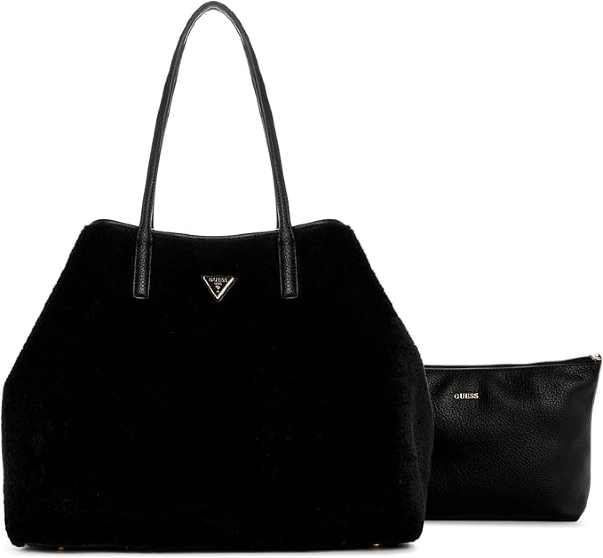 Guess VICTTORIA LARGE 2 IN 1 TOTE Black