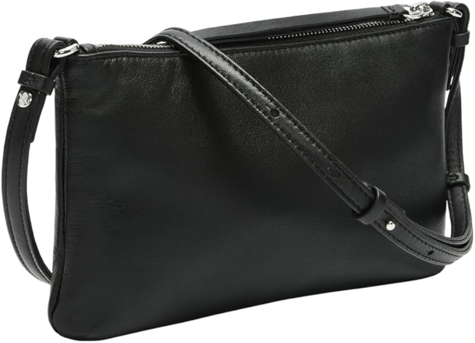 Liebeskind Zena Crossbody S zartes Glatt Leder Schwarz