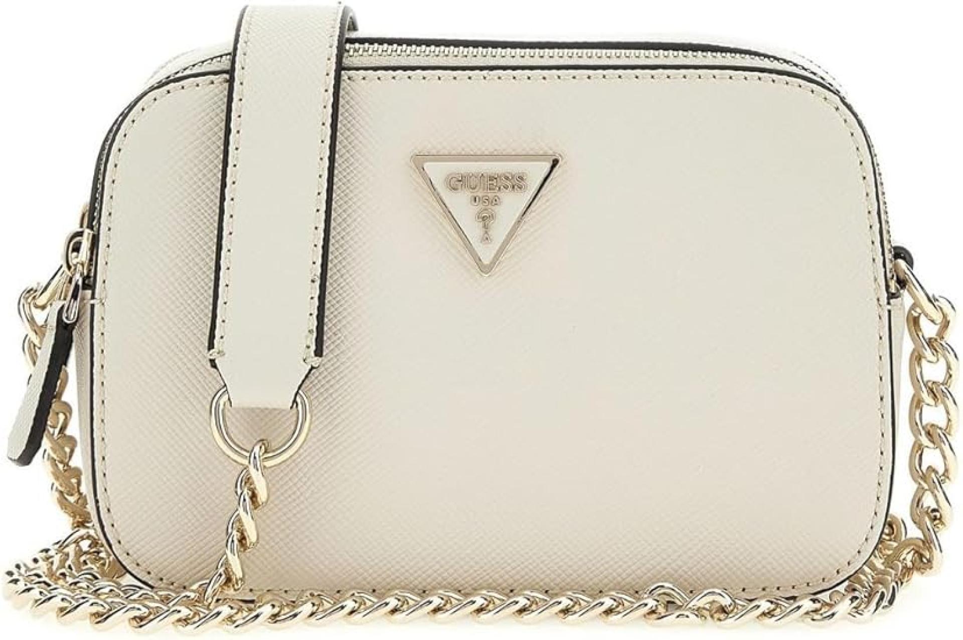 Guess Noelle Crossbody Camera Bag Bone