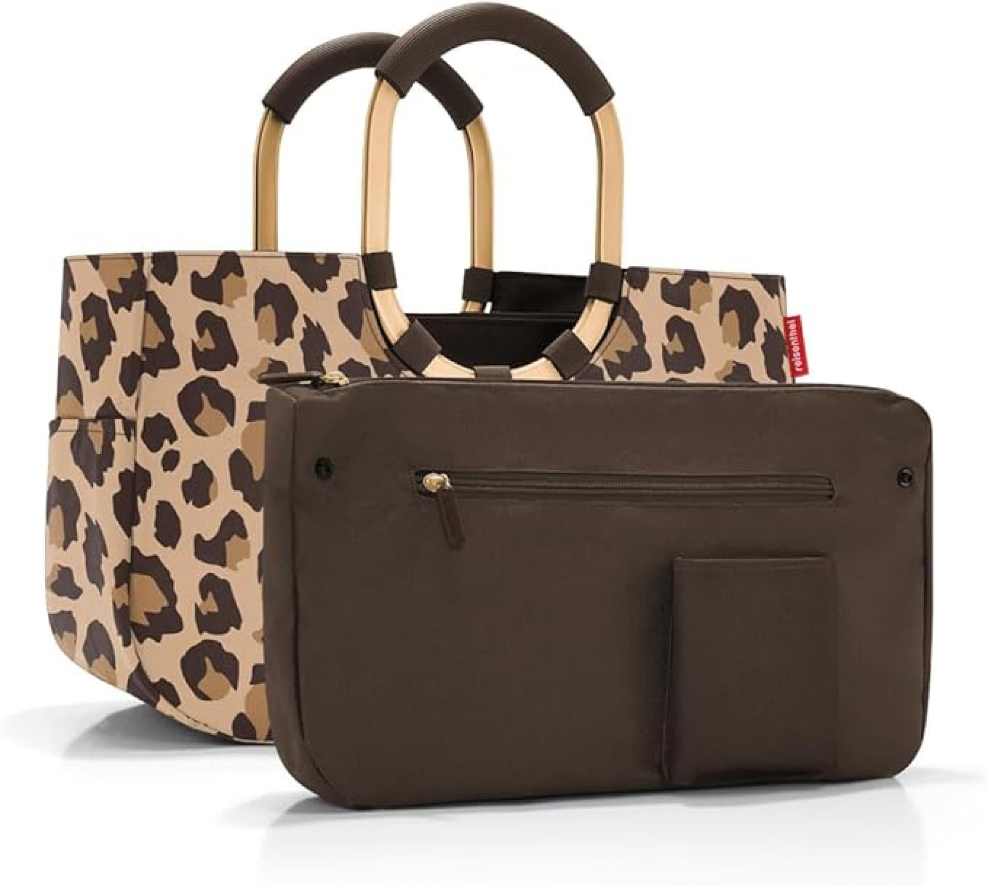 Reisenthel loopshopper M frame leo macchiato