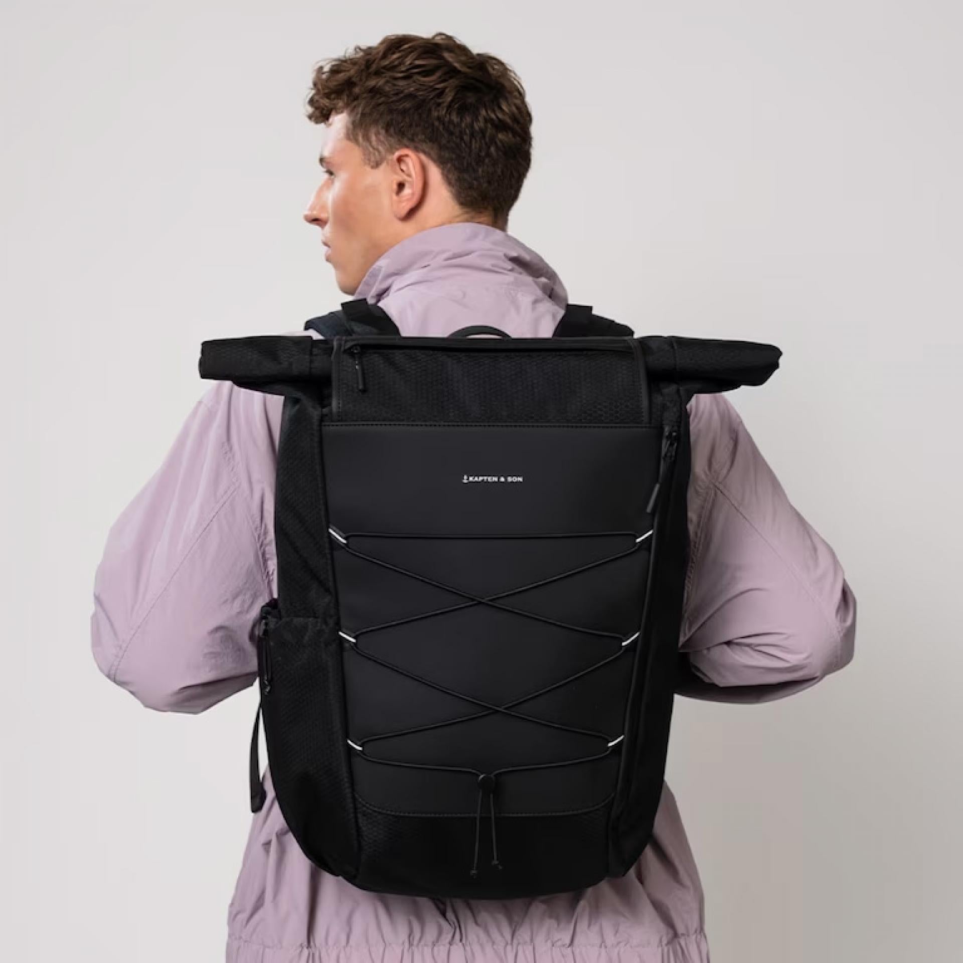 Kapten & Son Rucksack Banff All Black