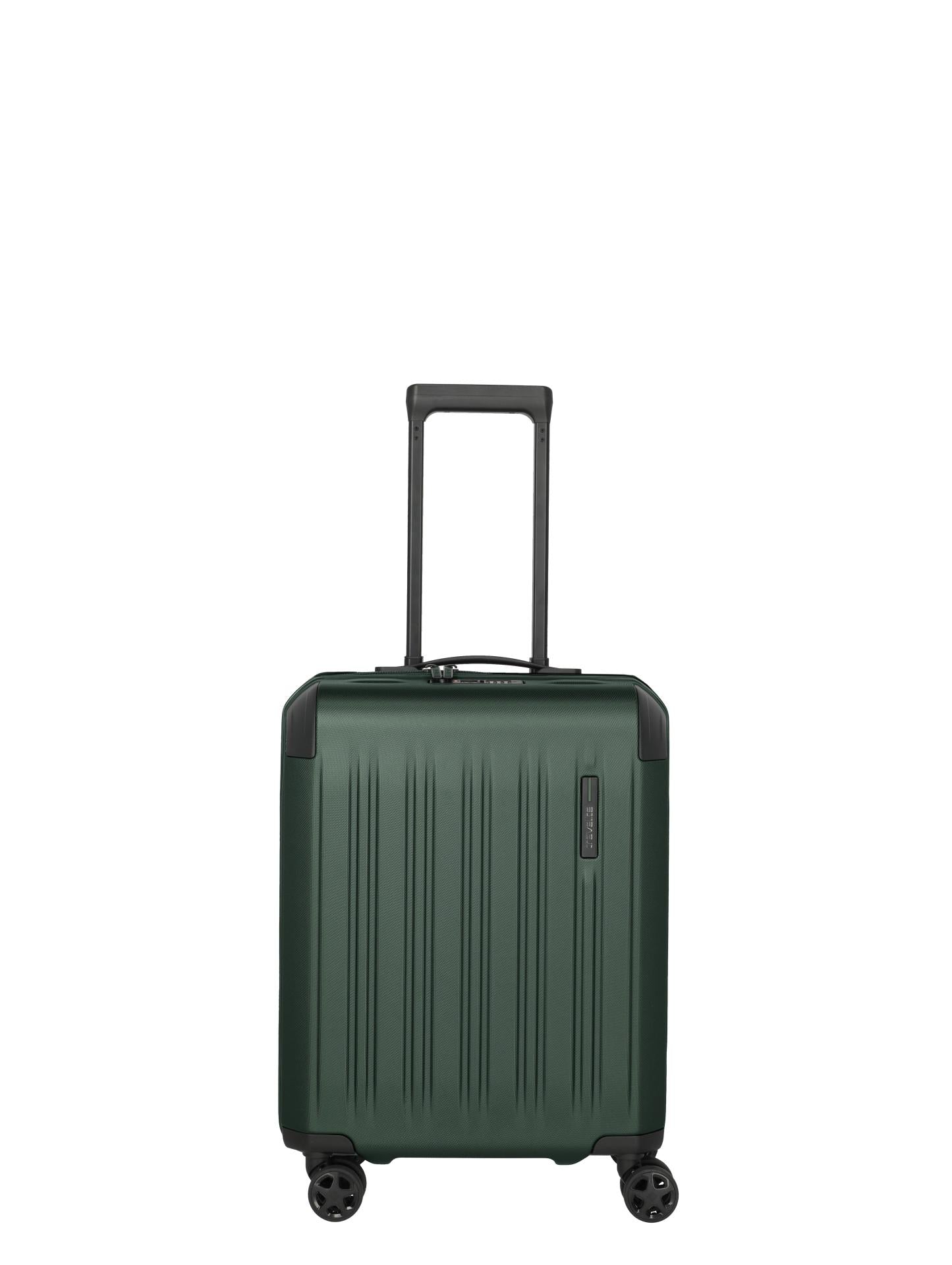 Travelite DYNAMIIC 4-Rad Hartschalen Trolley S grün