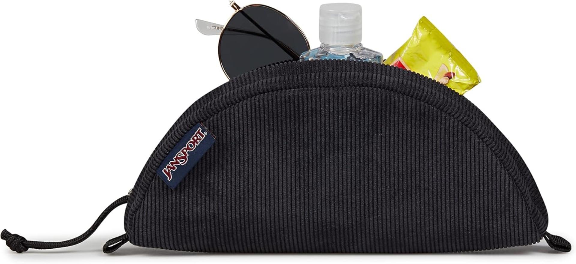 Luna Large Pouch BLACK CORDUROY 0,5 L