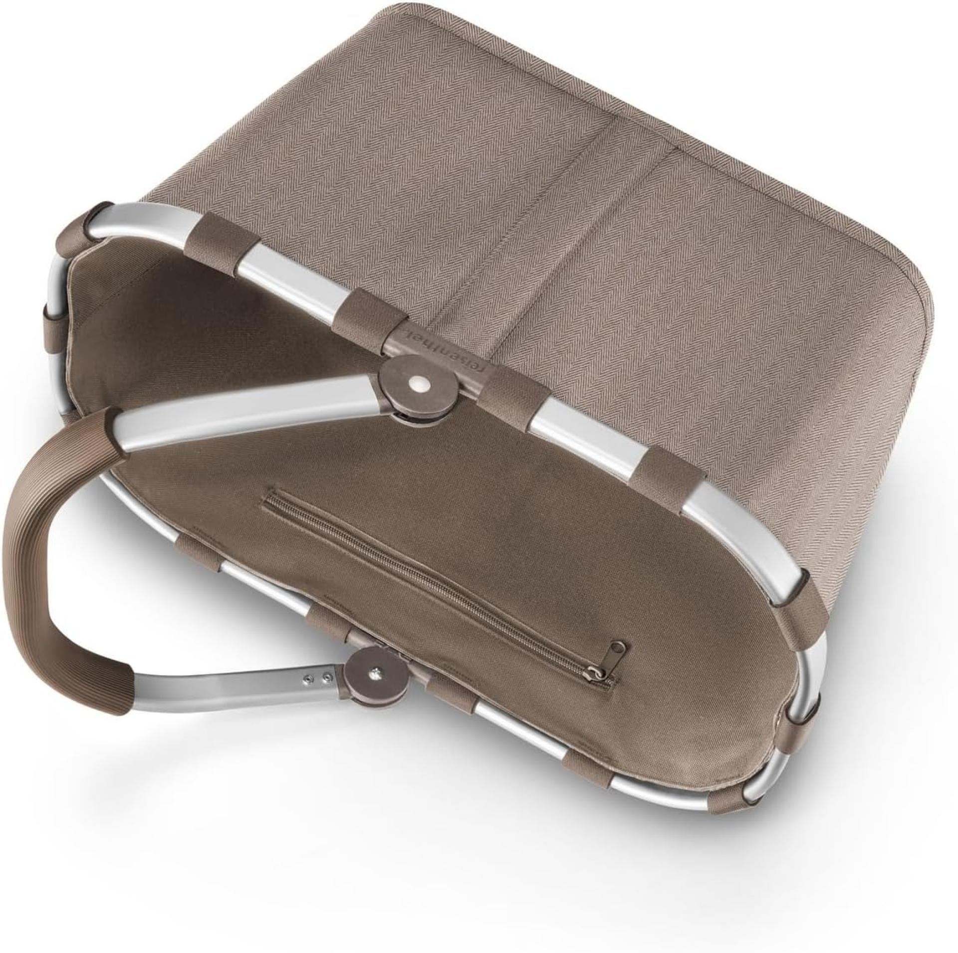 Reisenthel carrybag herringbone mokka