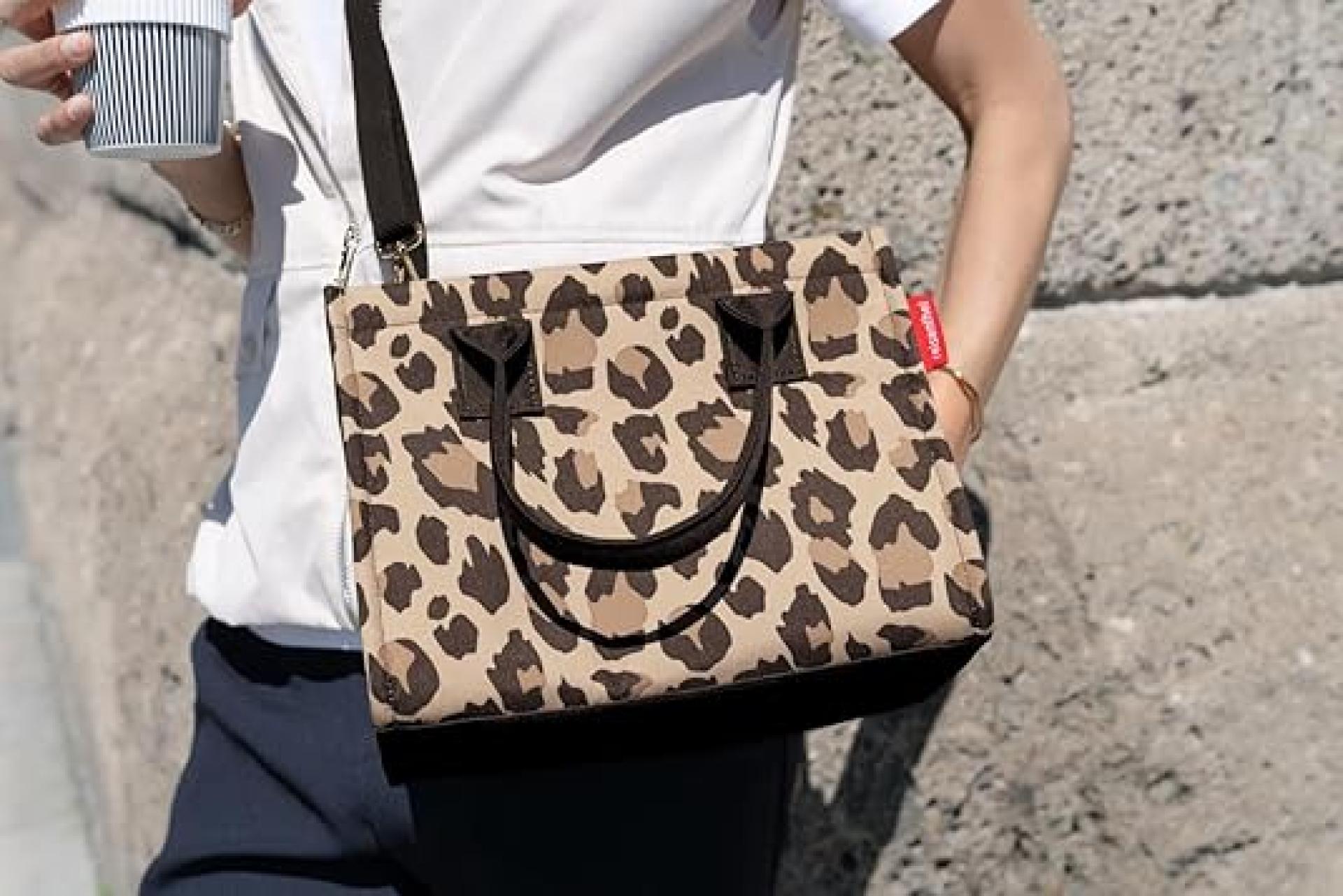 Reisenthel daily shopper XS leo macchiato