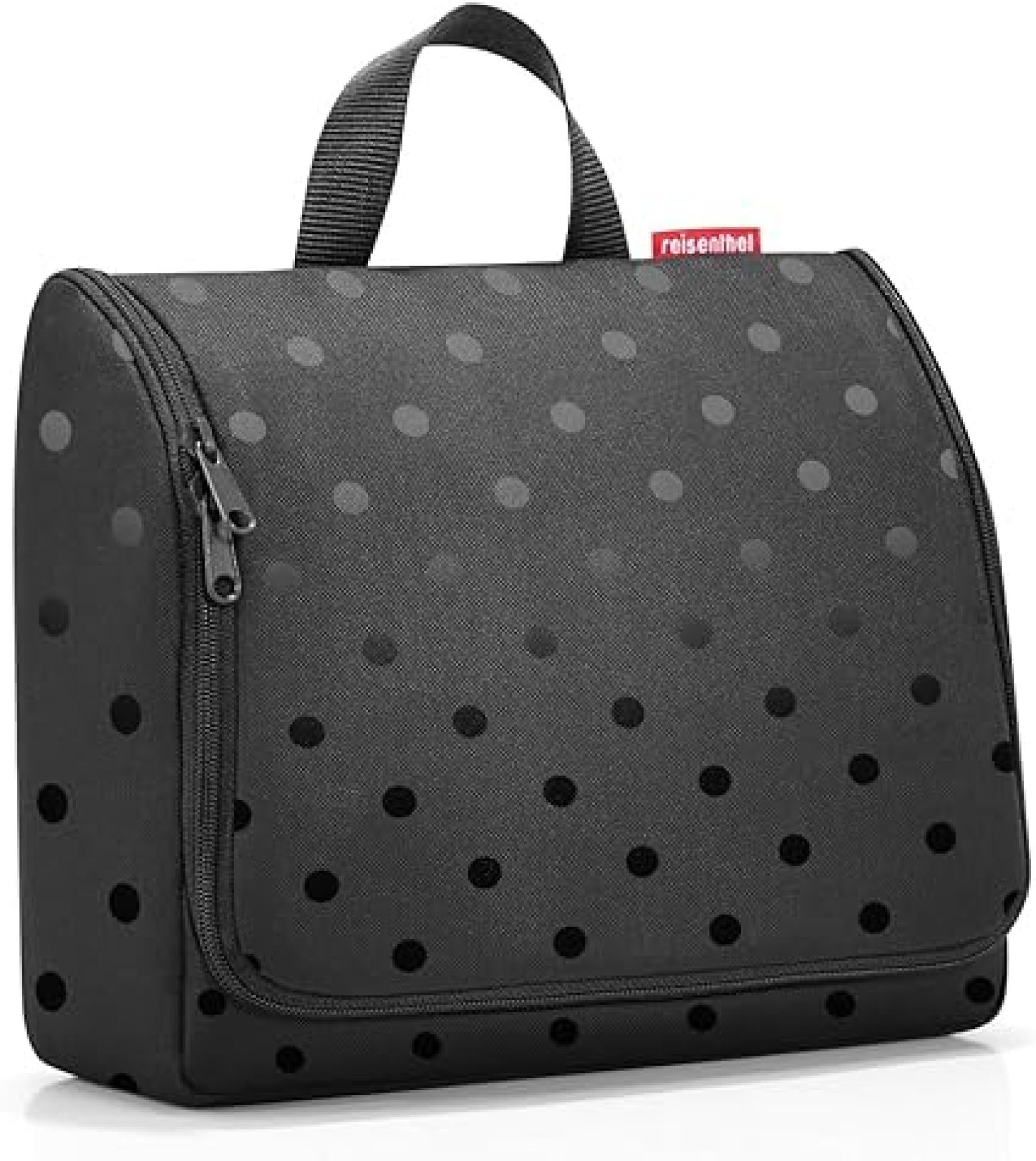 Reisenthel toiletbag XL glossy dots black