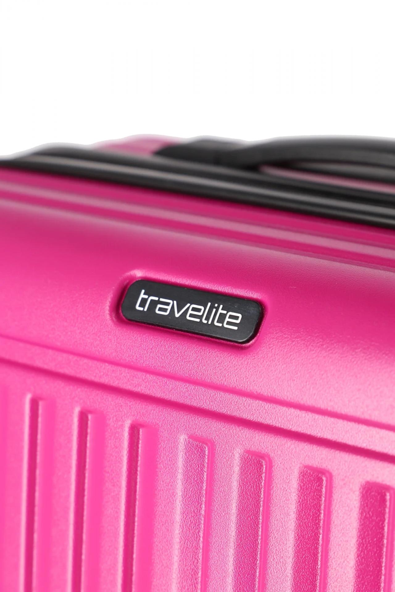 Travelite CRUISE Koffer ABS-Hartschale Pink - Größe: S