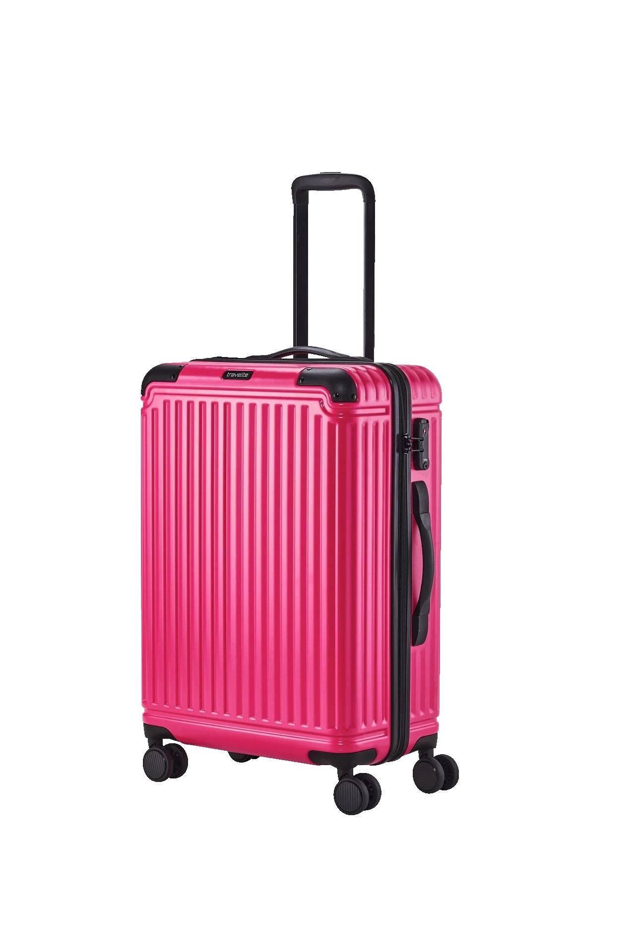 Travelite CRUISE Koffer ABS-Hartschale Pink - Größe: M