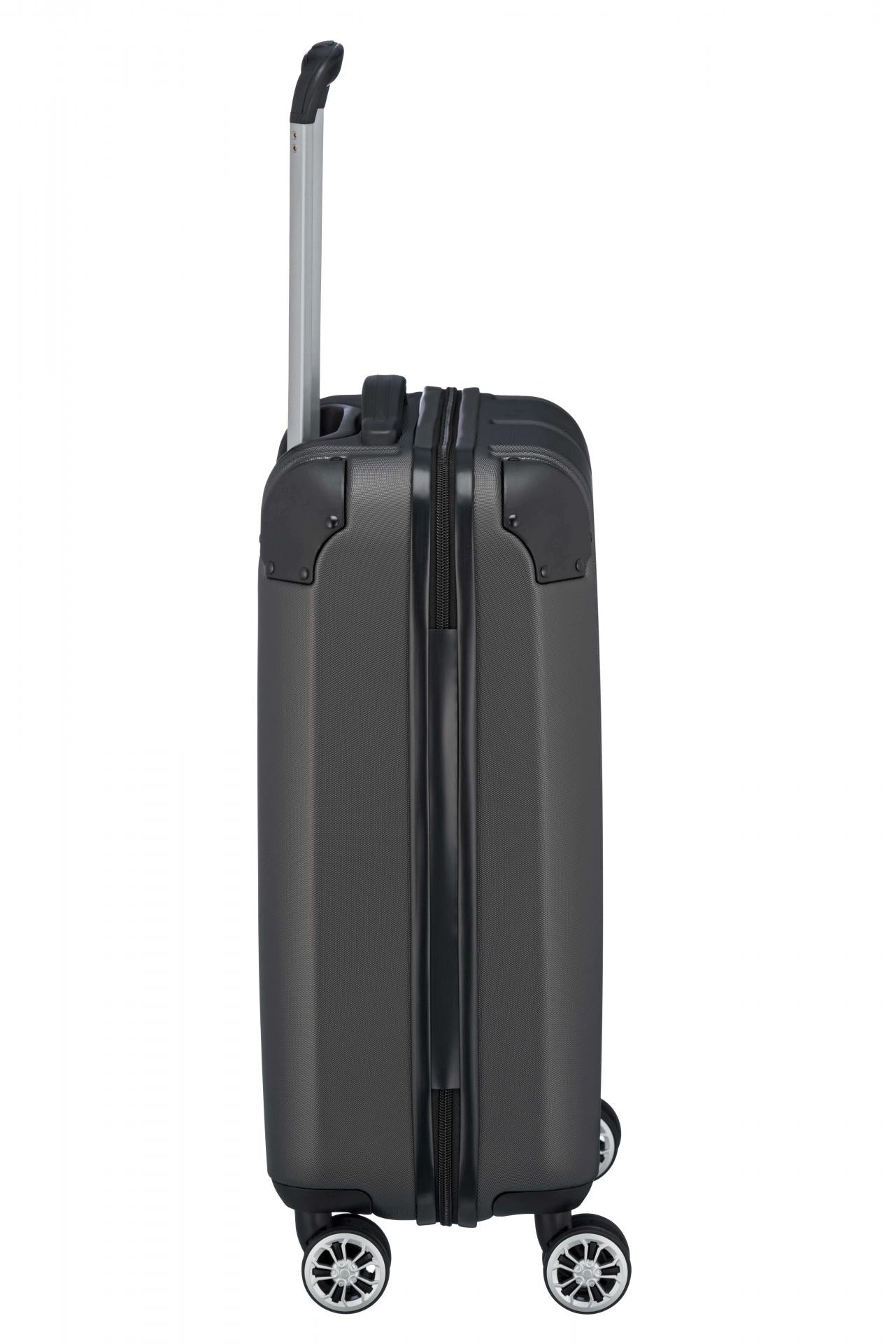 Travelite Koffer City Hartschale Anthrazit 4-Rad S Handgepäck