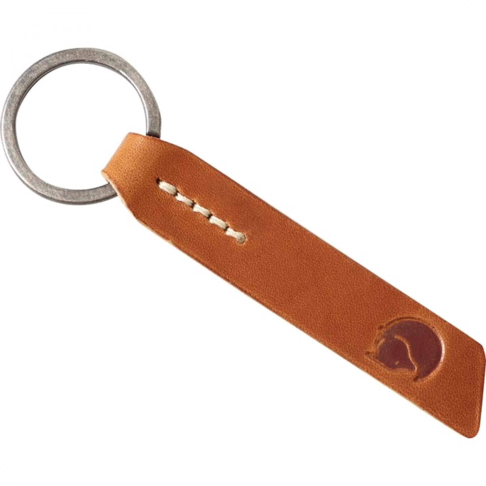 Fjäll Raven Schlüsselanhänger Leder cognac