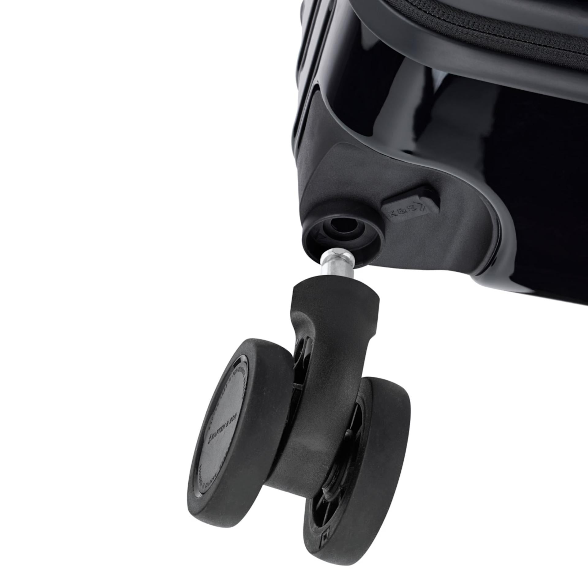 Kapten & Son Hartschalen Koffer Polycarbonat Heathrow Essential Check In All Black