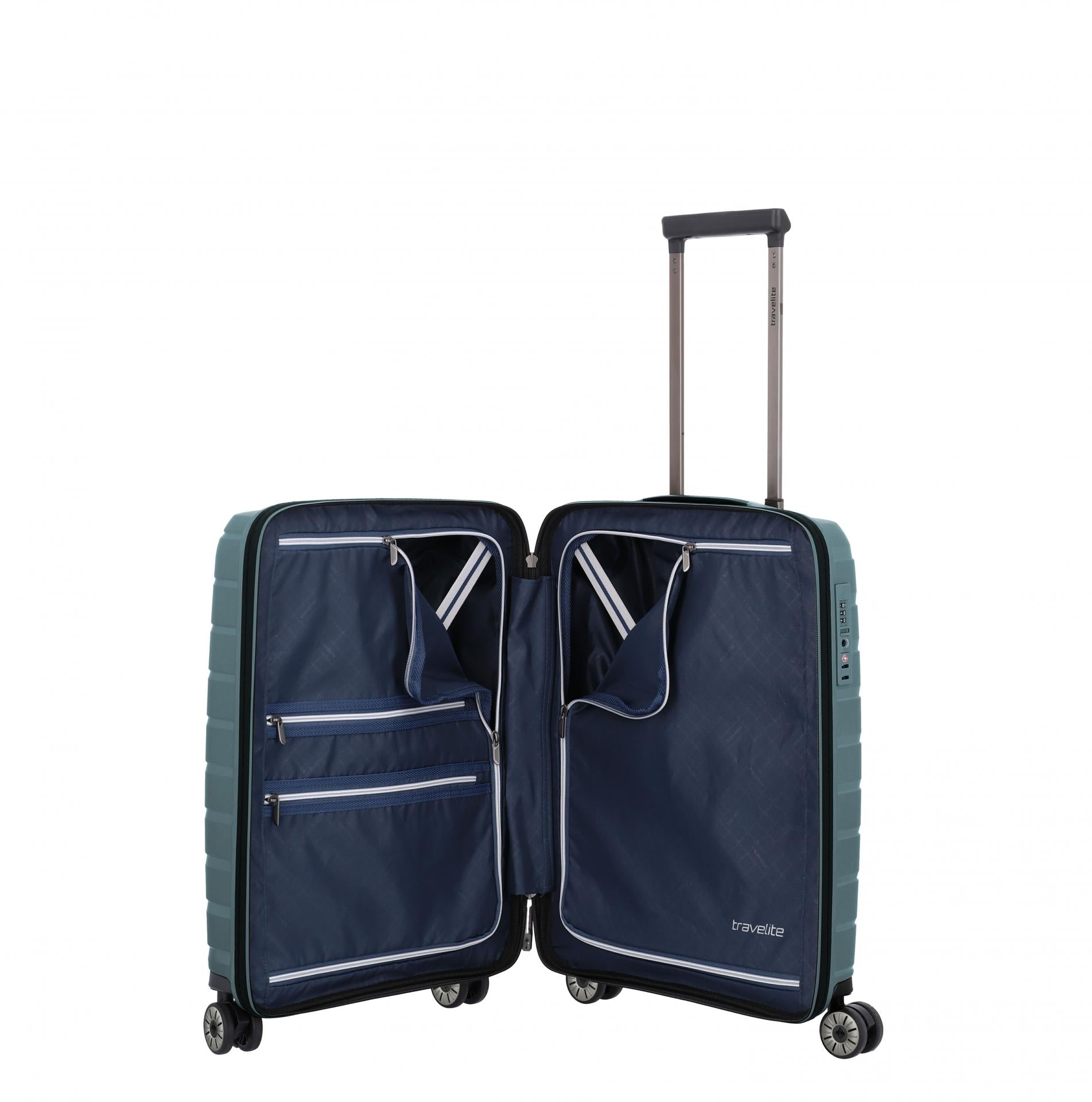 Travelite AIR BASE Trolley S 55cm: Eisblau
