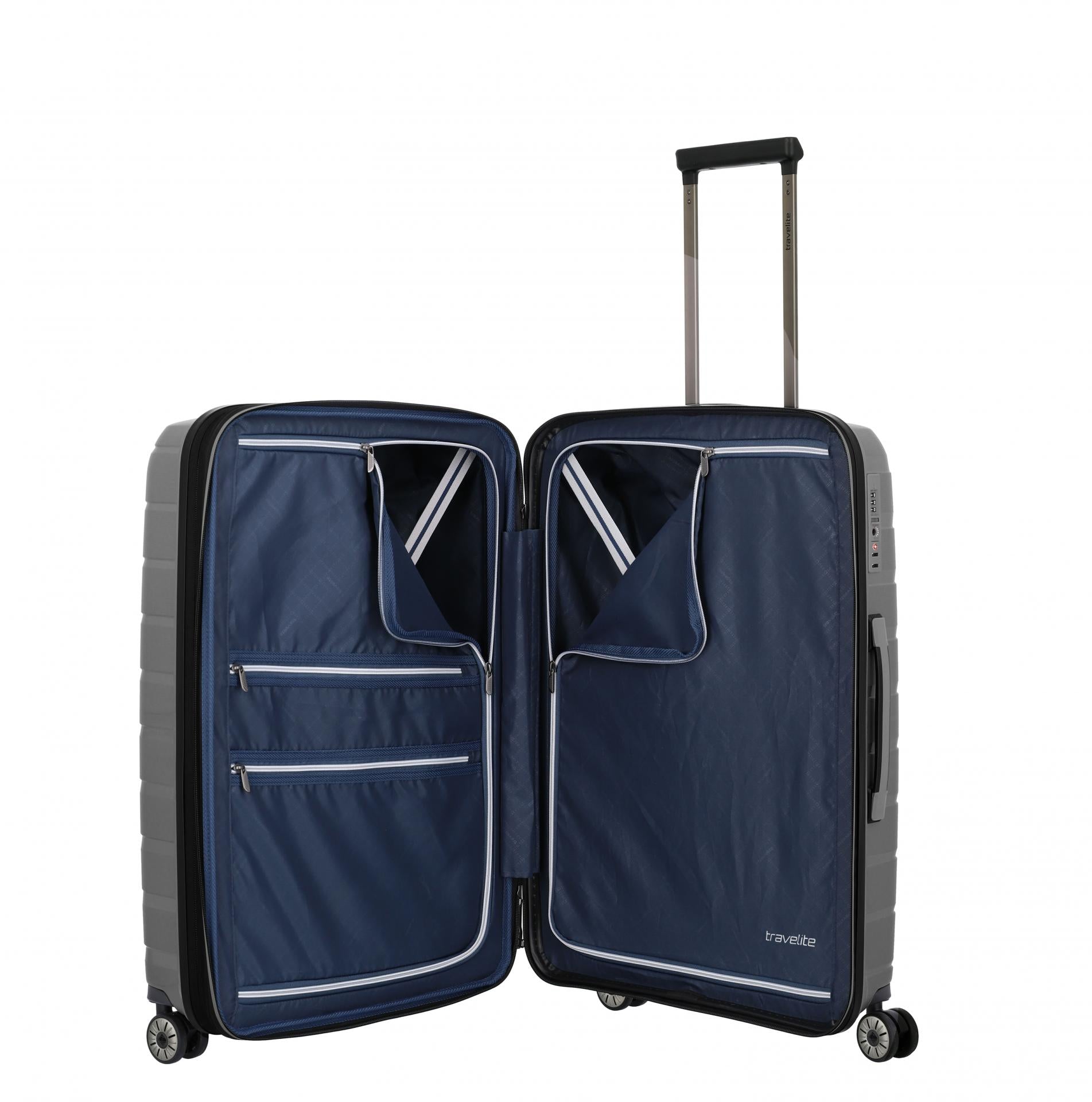 Travelite AIR BASE Trolley M 67cm Anthrazit