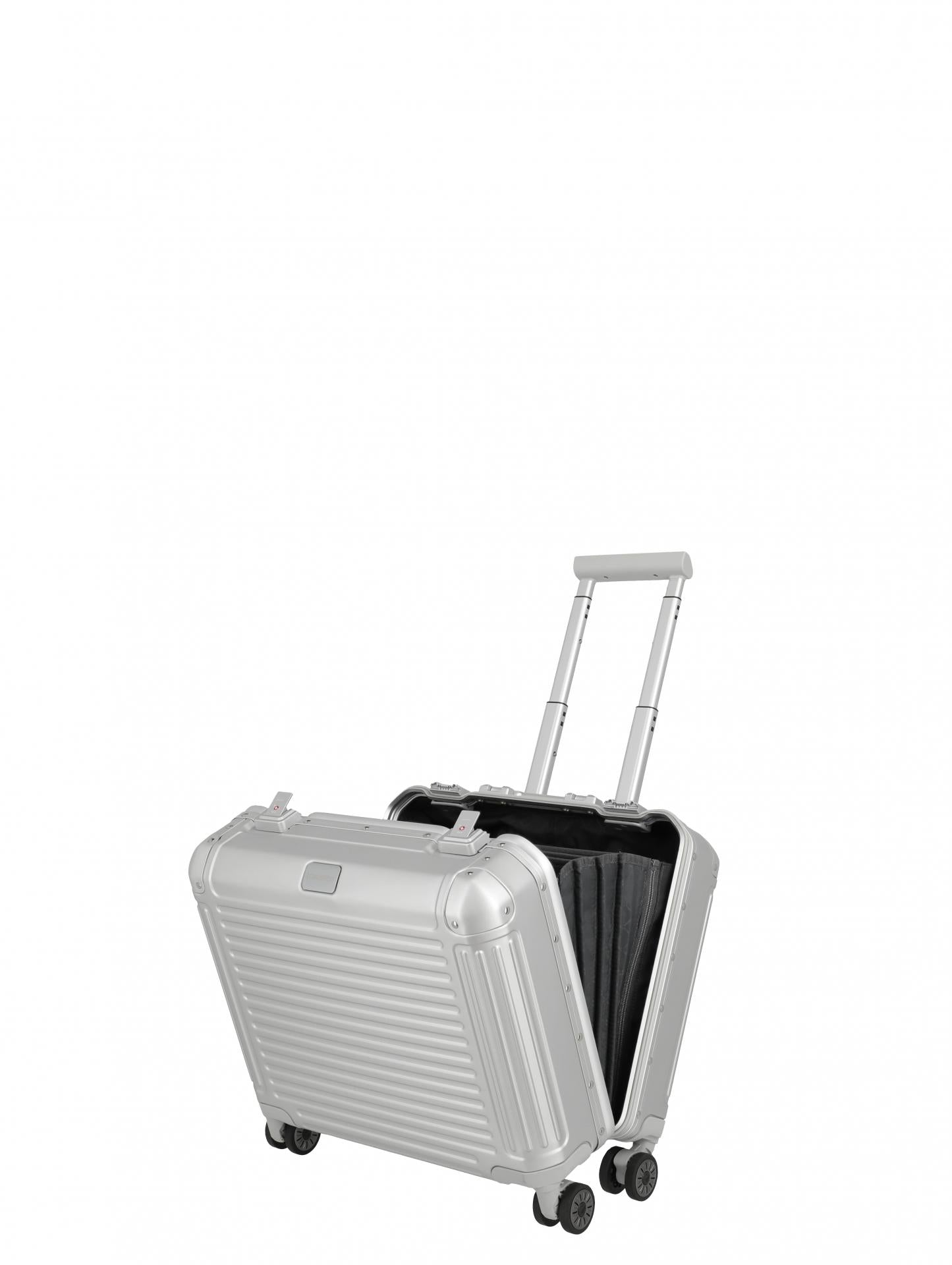 Travelite Next Business wheeler 4-Rollen, Silber