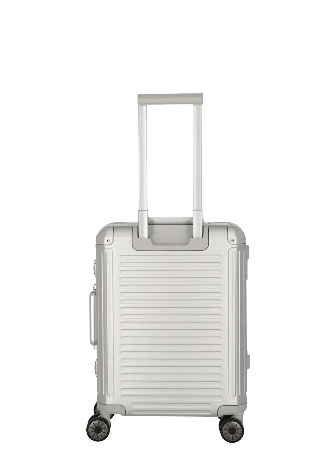 TRAVELITE NEXT 4w Trolley S mit Vortasche - Variante: Silber