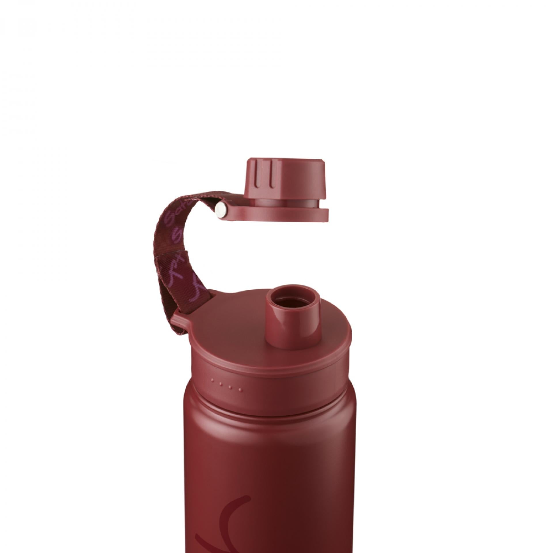 Satch Trinkflasche Edelstahl - Farbe: Berry Rot