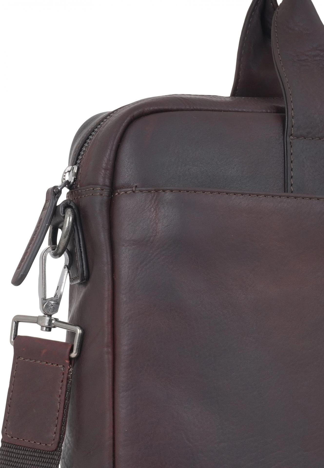 Strellson stratford 2.0 briefbag shz - Farbe: darkbrown