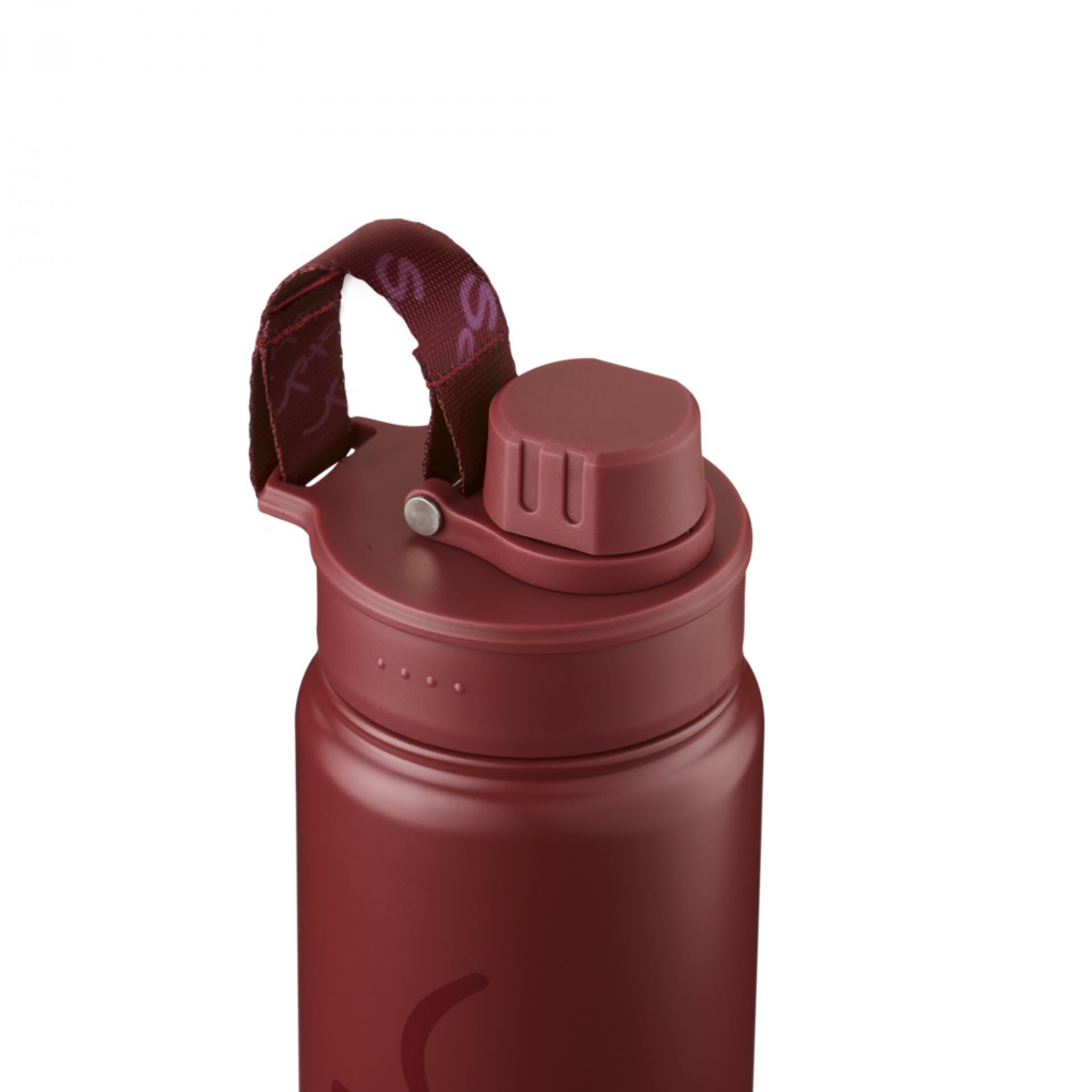 Satch Trinkflasche Edelstahl - Farbe: Berry Rot