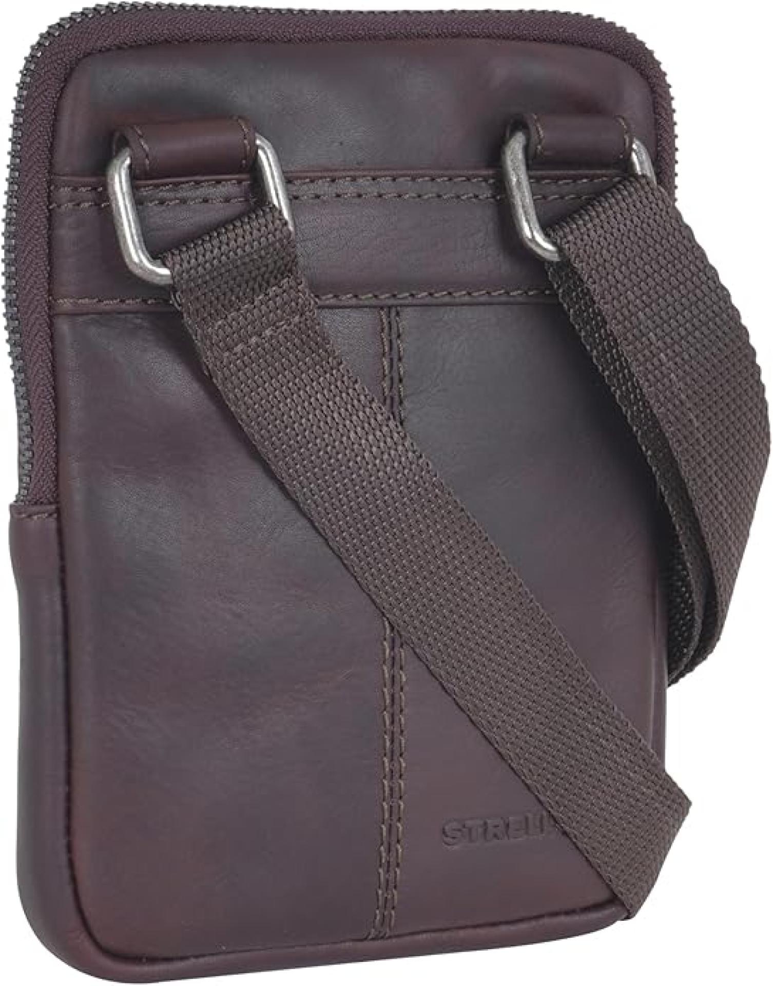 Strellson stradford 2.0 shoulderbag xsvz - Farbe: darkbrown