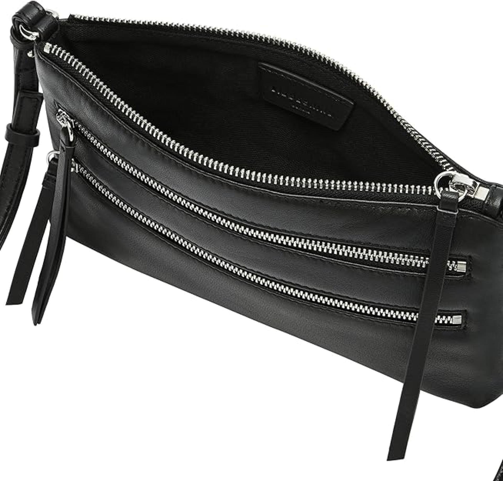 Liebeskind Zena Crossbody S zartes Glatt Leder Schwarz