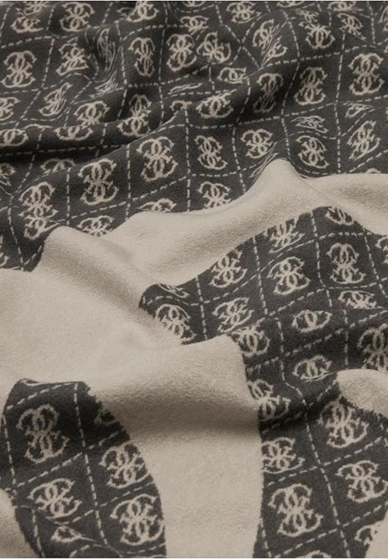 Guess Schal JACQUARD KEFIAH 135X135 Black