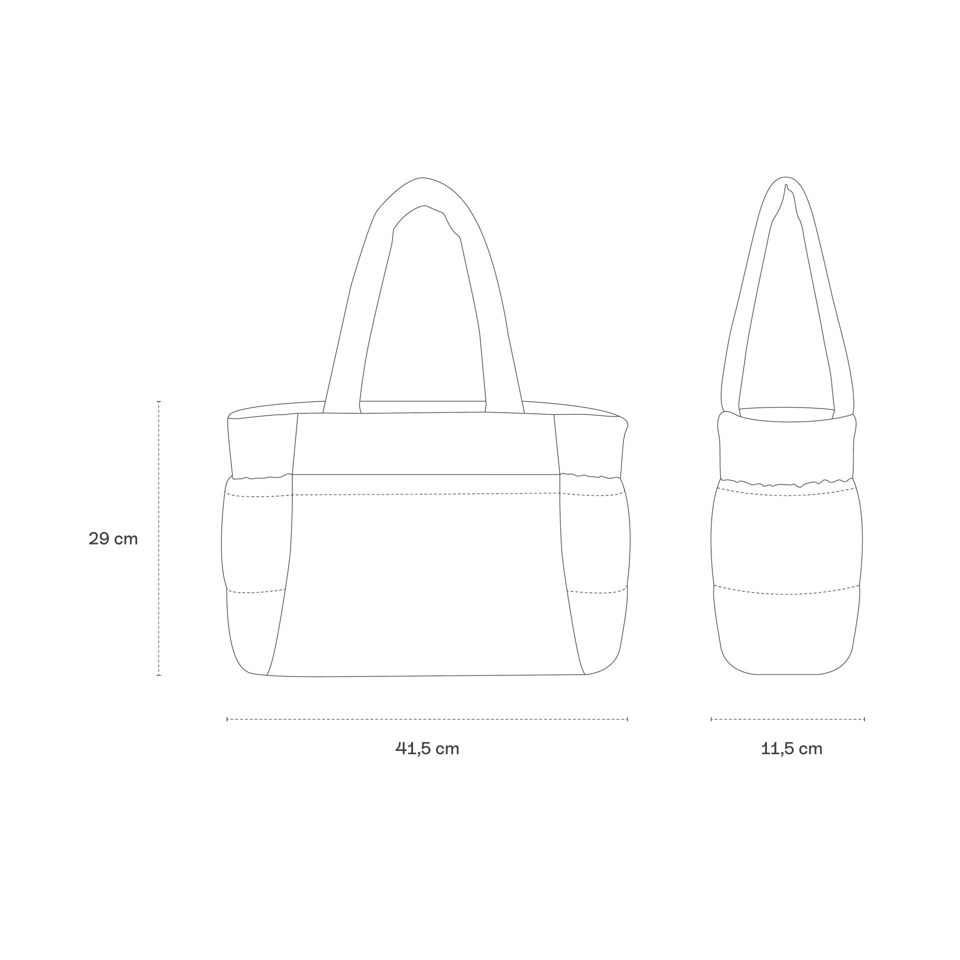 Kapten & Son Shopper Hellvi Cloud Medium leo creme