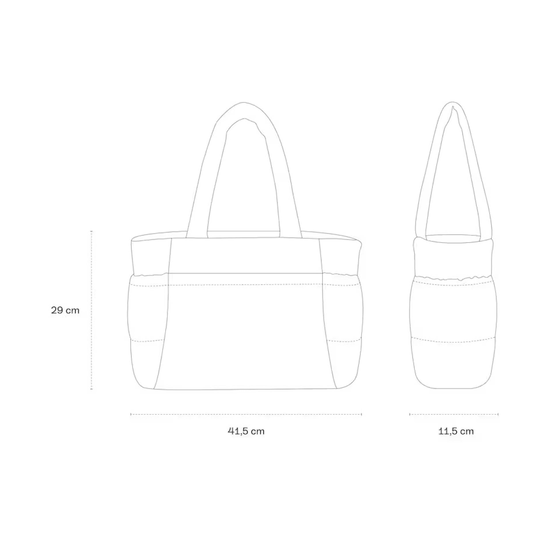 Kapten & Son Shopper Tasche HELLVI CLOUD Medium Sandstone