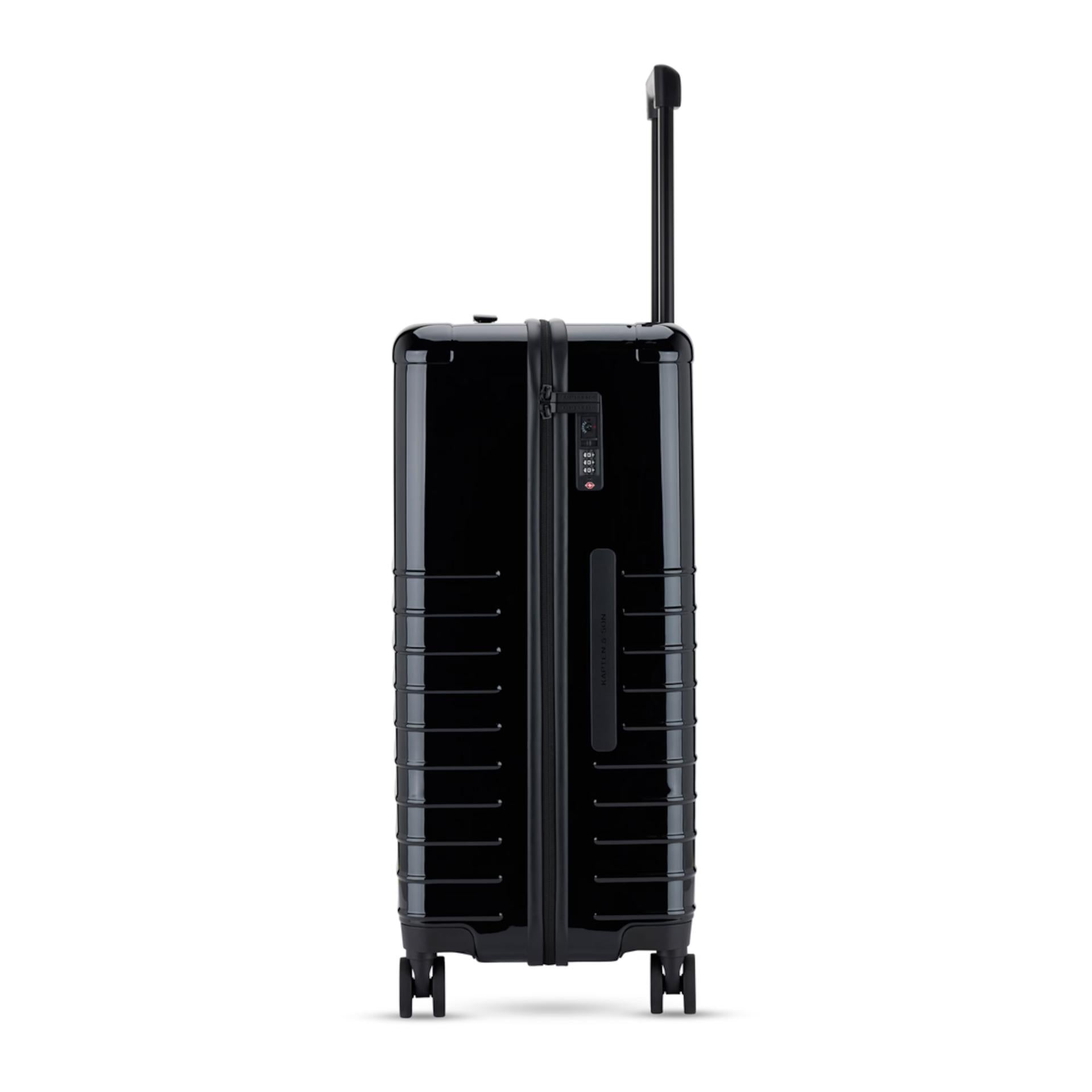 Kapten & Son Hartschalen Koffer Polycarbonat Heathrow Essential Check In All Black