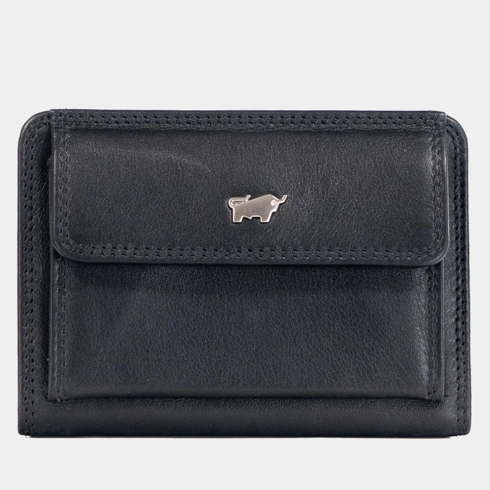 GOLF RFID Geldbörse small 2CS 10,2 cm x 7,5 cm x 2 cm schwarz