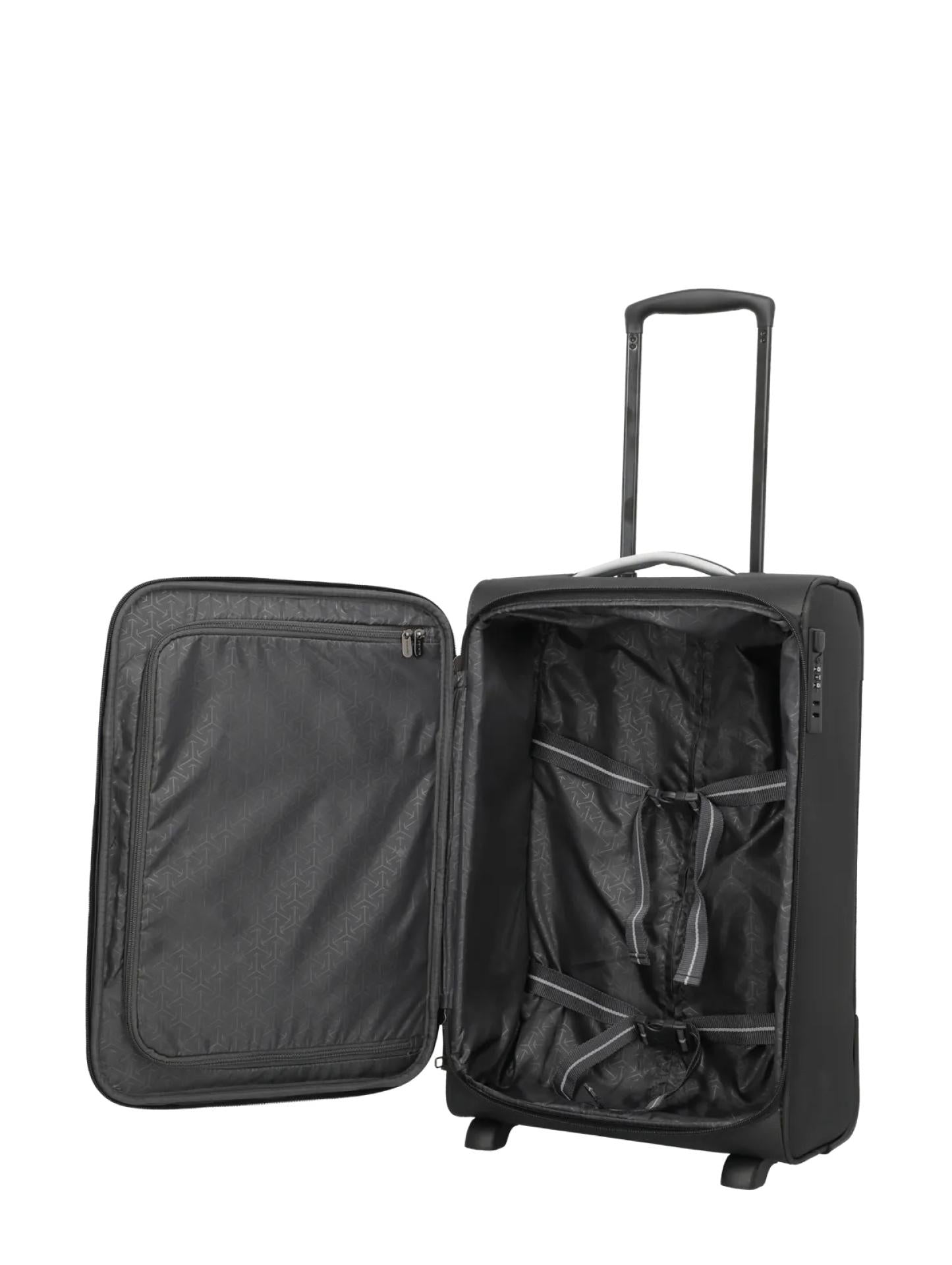 Travelite JETPACK Trolley S Slim 2w Air France/KLM 35x55x23 schwarz