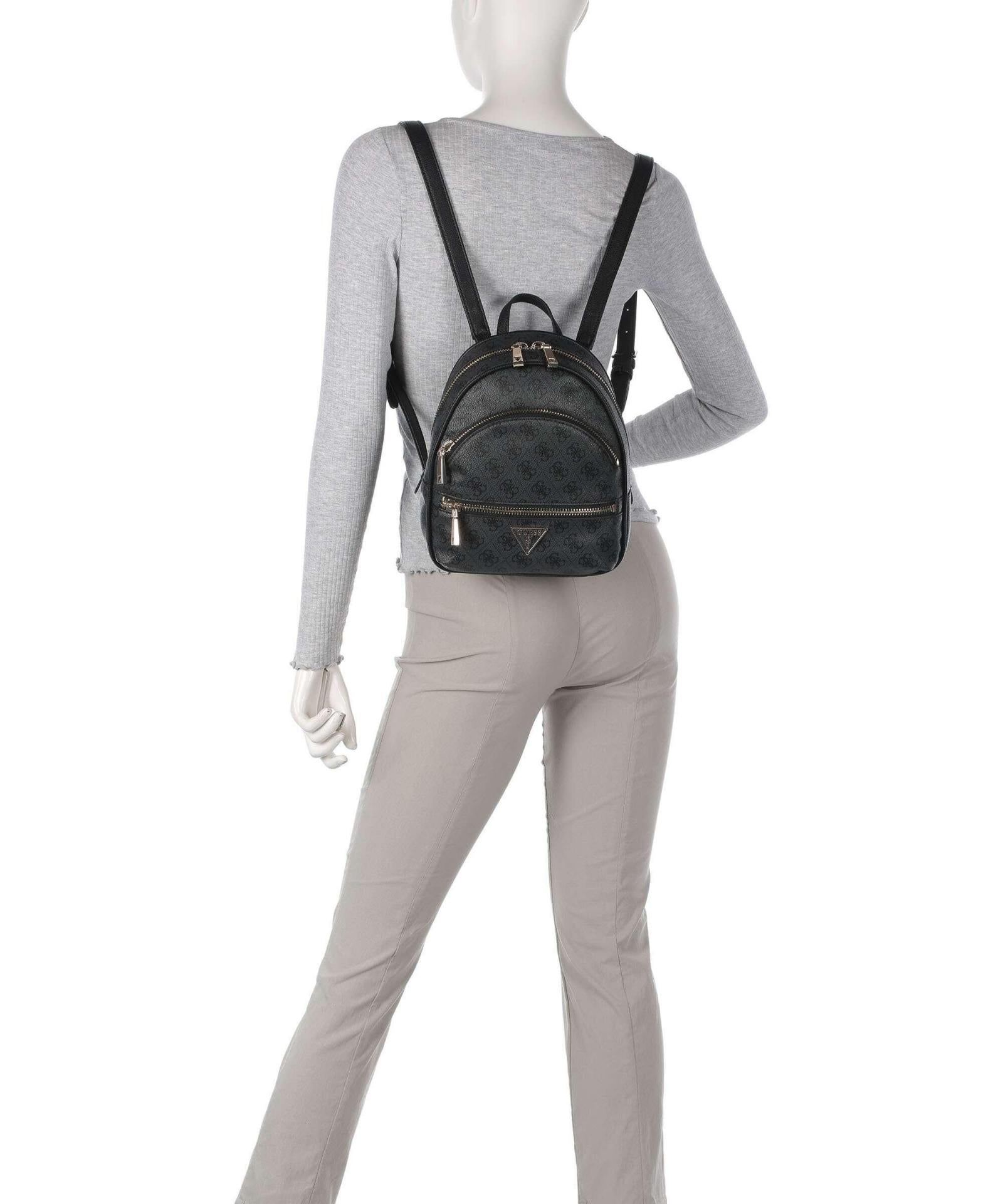 Guess Manhattan Rucksack Coal Logo