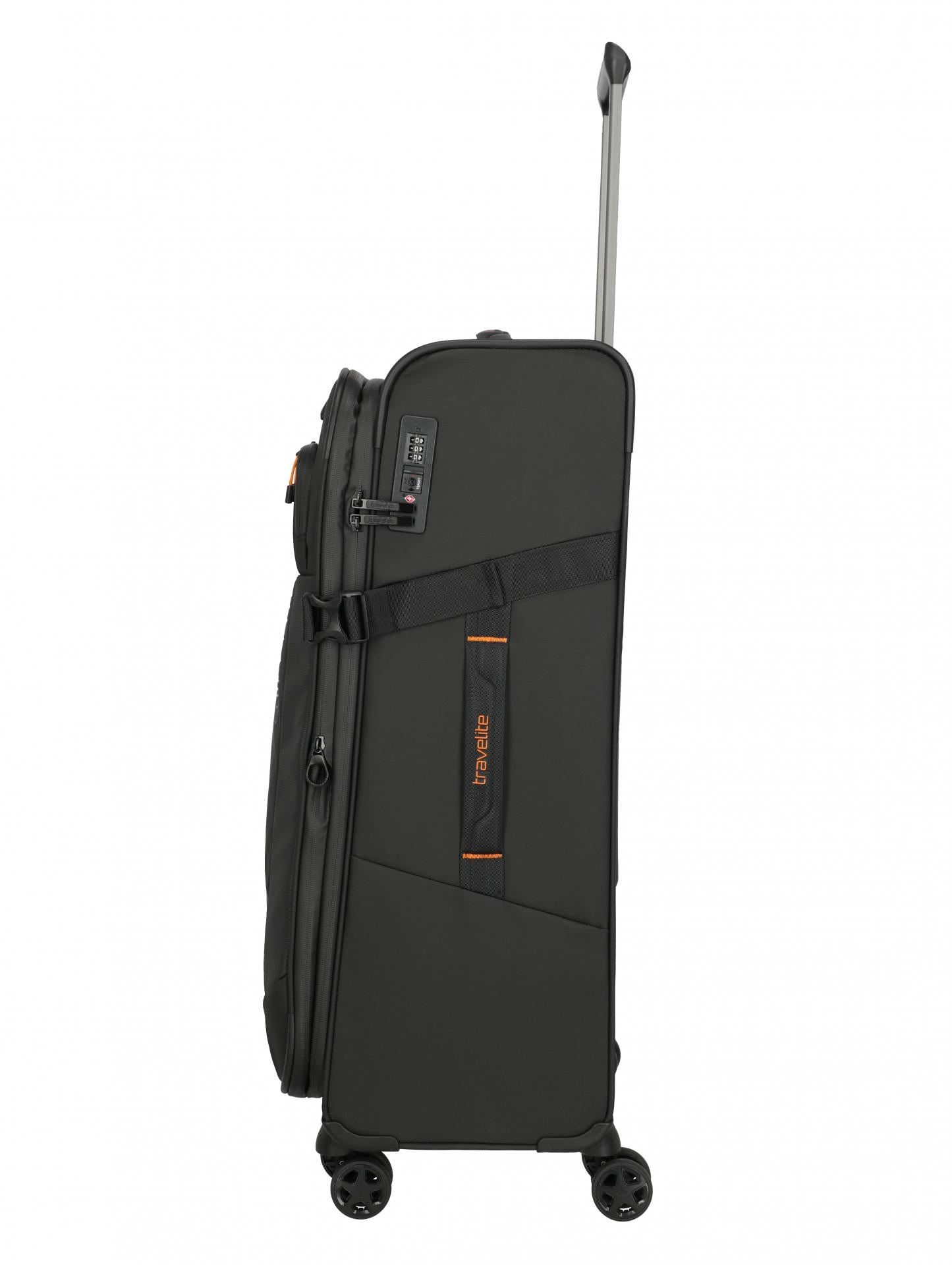 Travelite BRIIZE 4-Rad-Trolley L 78cm Schwarz