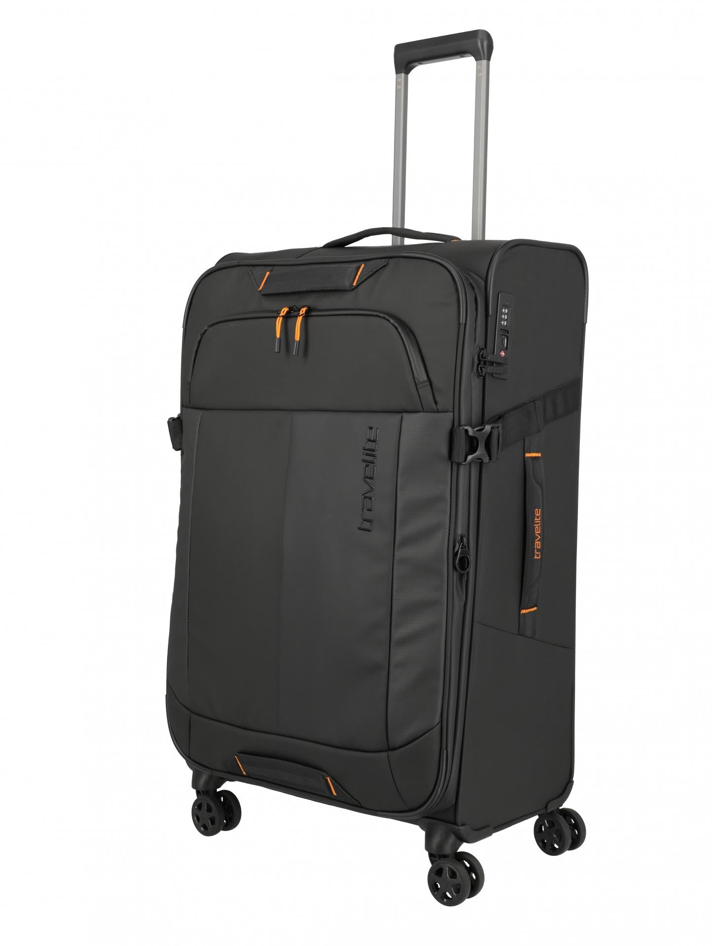 Travelite BRIIZE 4-Rad-Trolley L 78cm Schwarz
