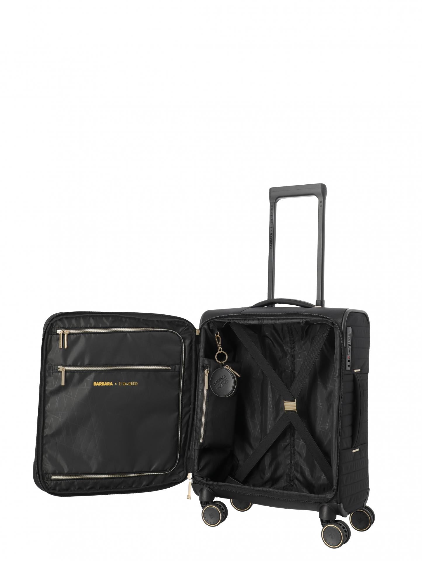 Barbara Stepp 4w Trolley S Schwarz