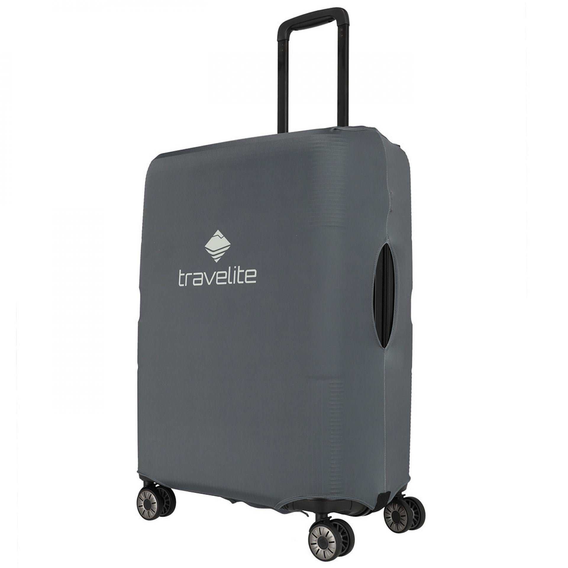 Travelite Kofferhülle Kofferschutz Kofferbezug - Größe: M - Farbe: Anthrazit