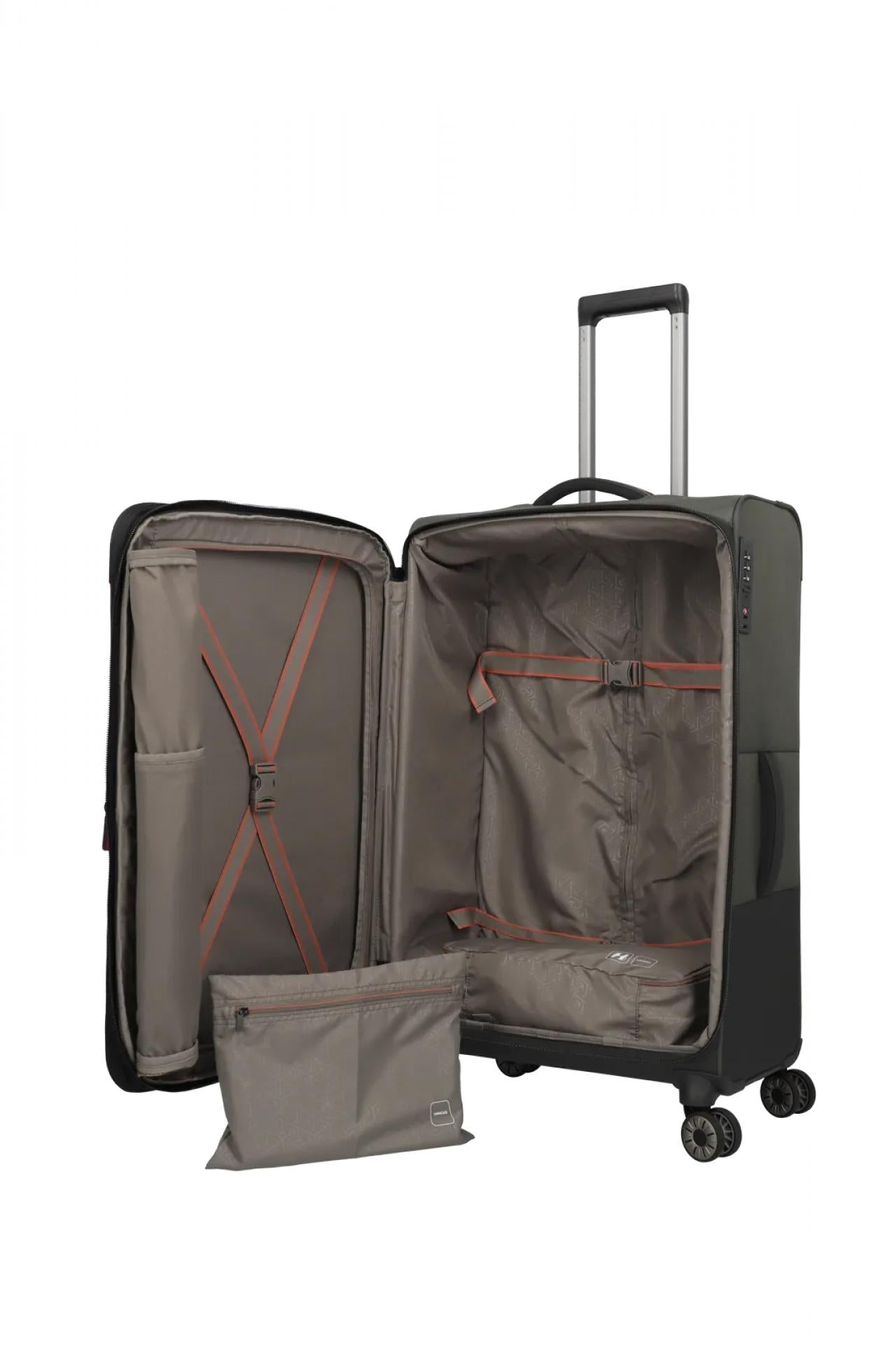 Travelite Koffer CROSSLITE 5.0 4w Trolley L Oliv