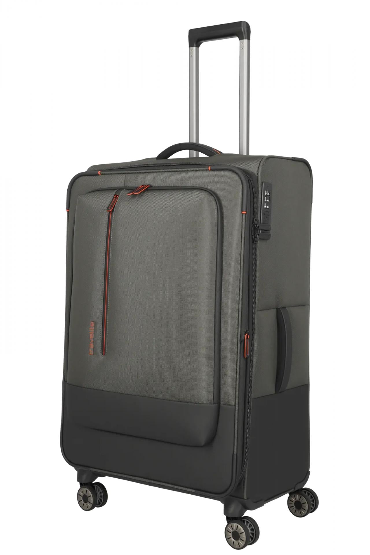 Travelite Koffer CROSSLITE 5.0 4w Trolley L Oliv