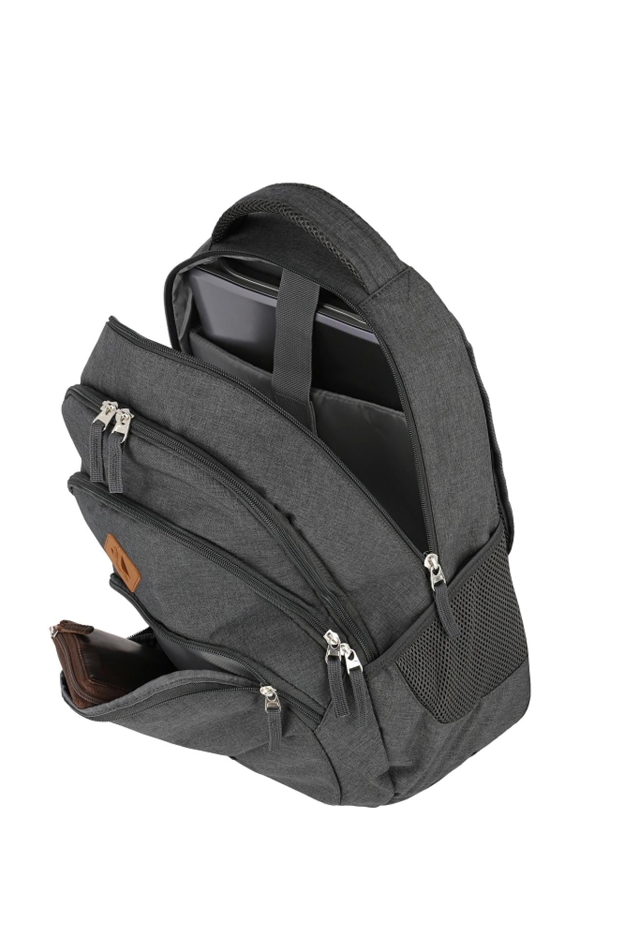 Basic Rucksack Melange - Variante: Anthrazit