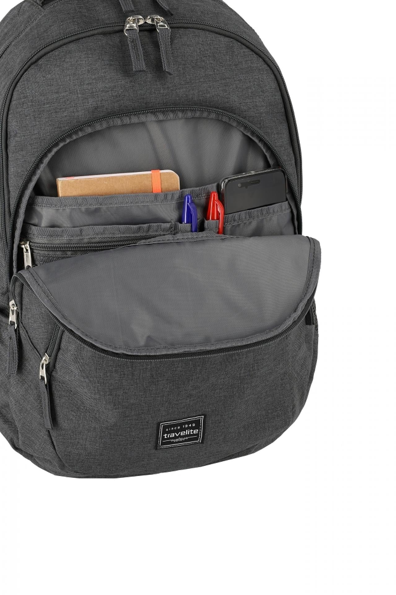 Basic Rucksack Melange - Variante: Anthrazit