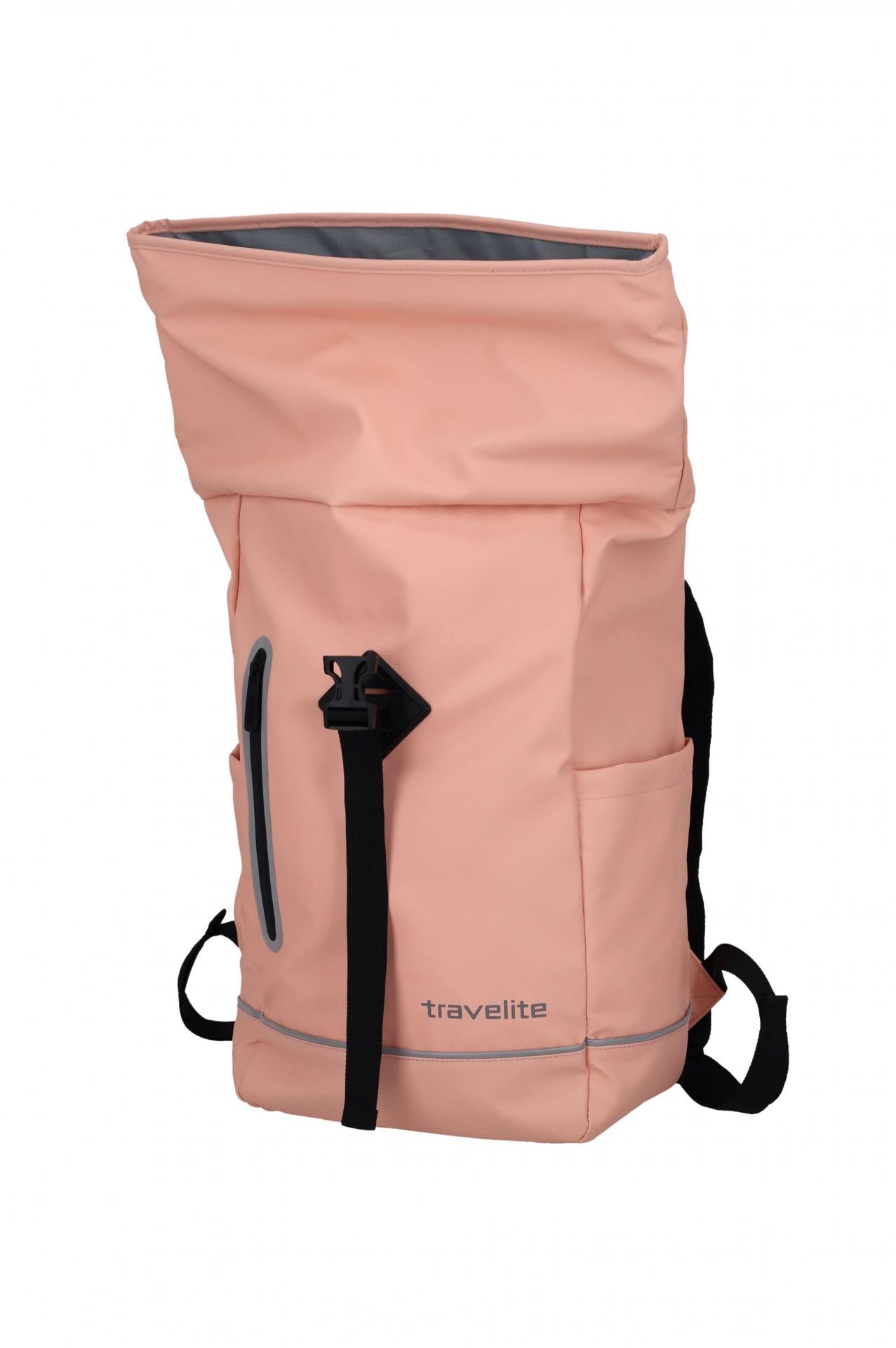 Travelite Rucksack Basics Roll-Up Plane Pastel Peach