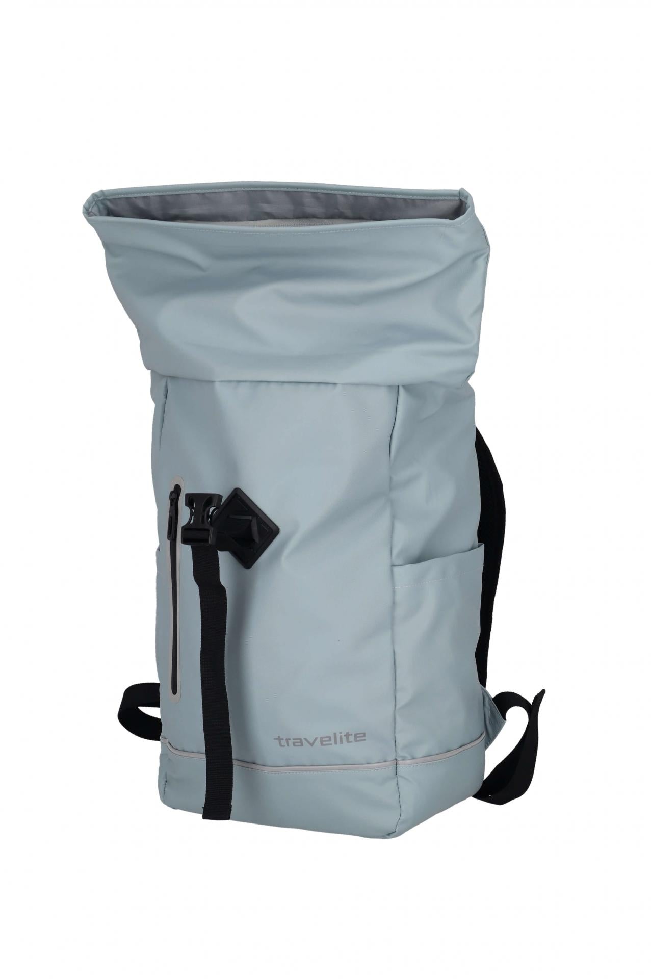 Travelite Rucksack Basics Roll-Up Plane Pastel Türkis