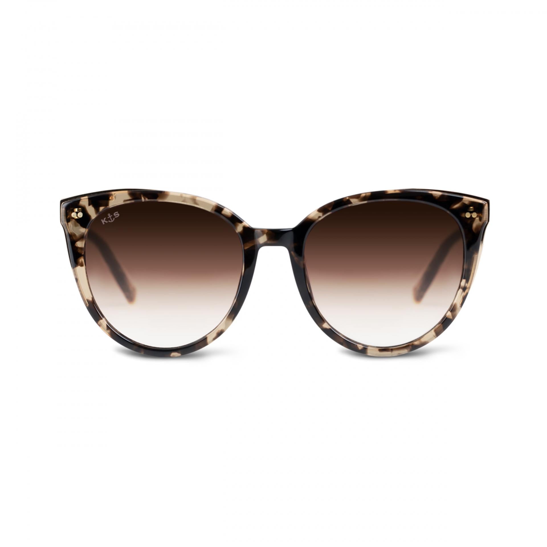 Kapten and Son Sonnenbrille Manhattan Crystal Tortoise Brown