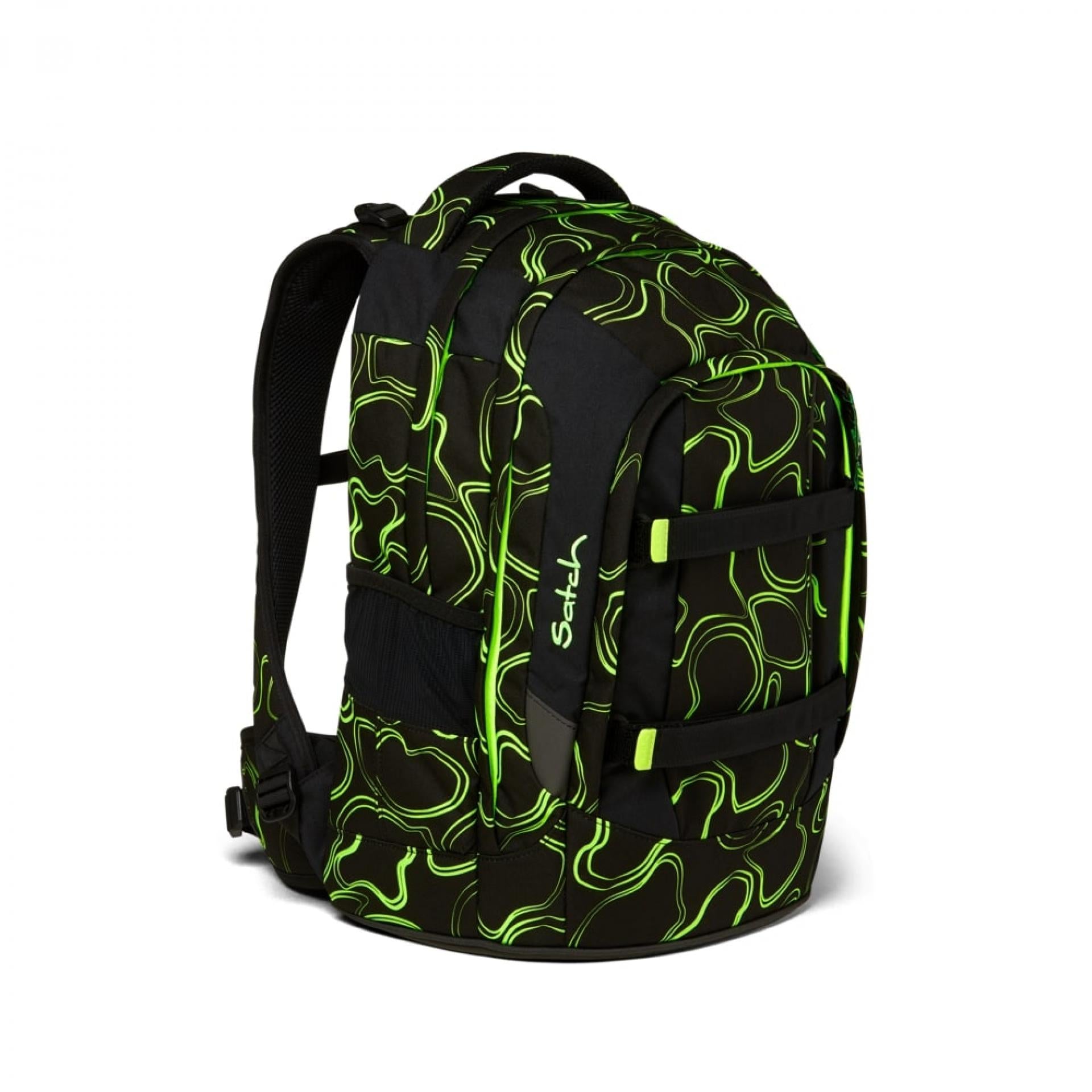 Satch Schulrucksack Pack - Farbe: Green Supreme