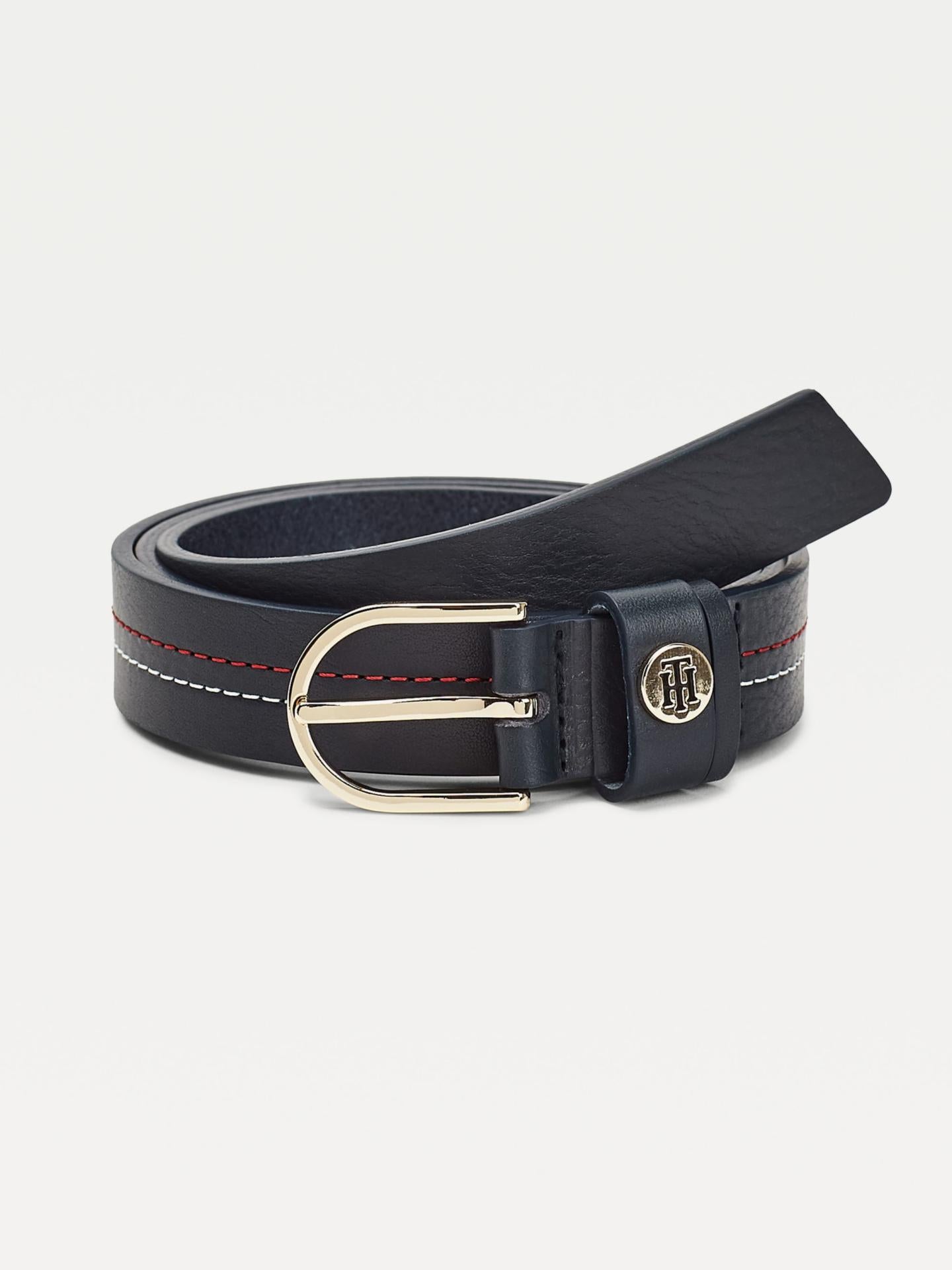 Tommy Hilfiger Gürtel Classic Belt 2.5 cm breit Corporate Blau Länge 95 cm