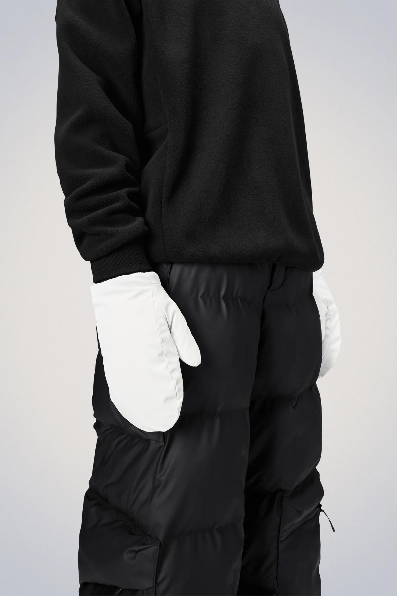 Rains Gloves Mittens Alta Puffer Mittens W2T3 16070-30-L Weiß Powder