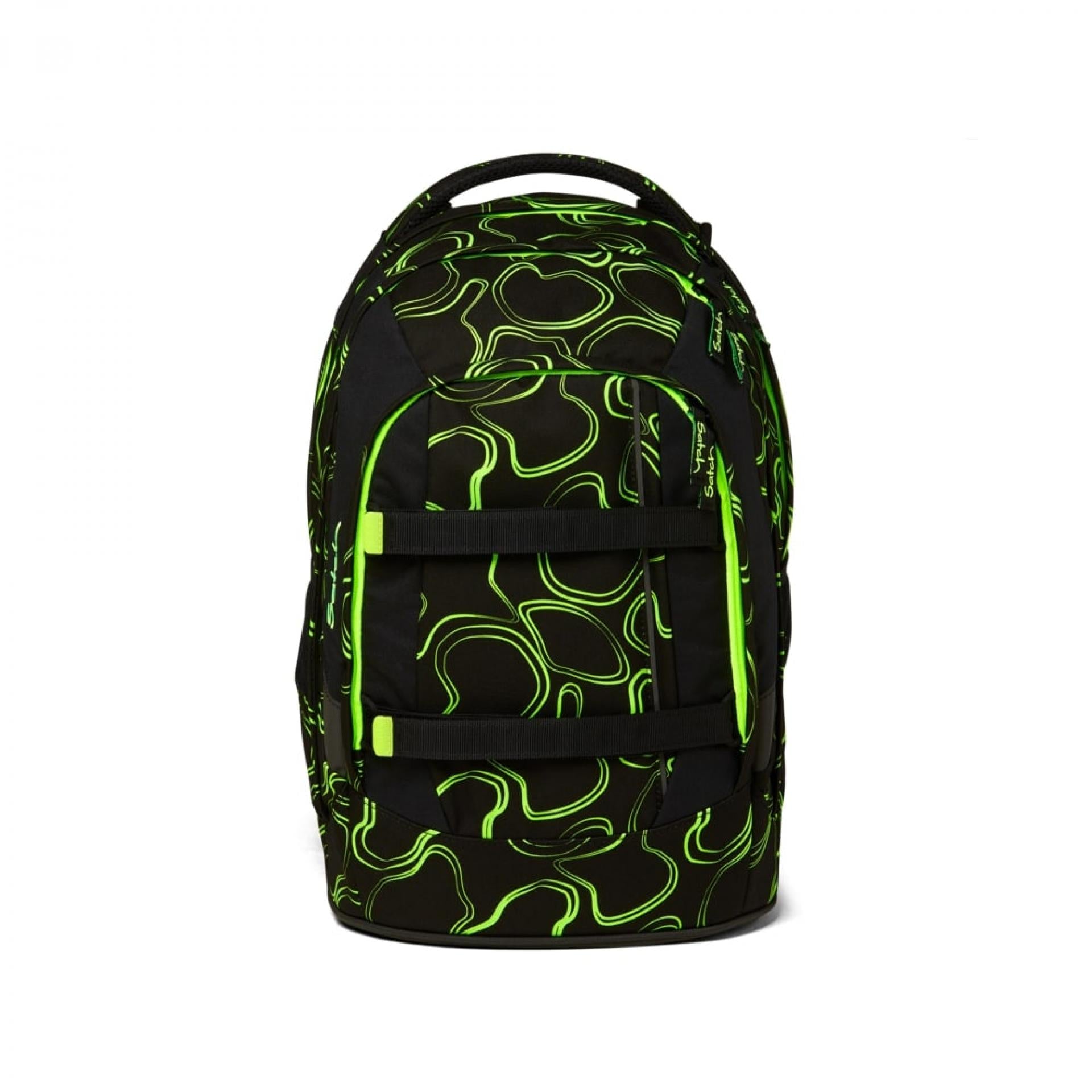 Satch Schulrucksack Pack - Farbe: Green Supreme